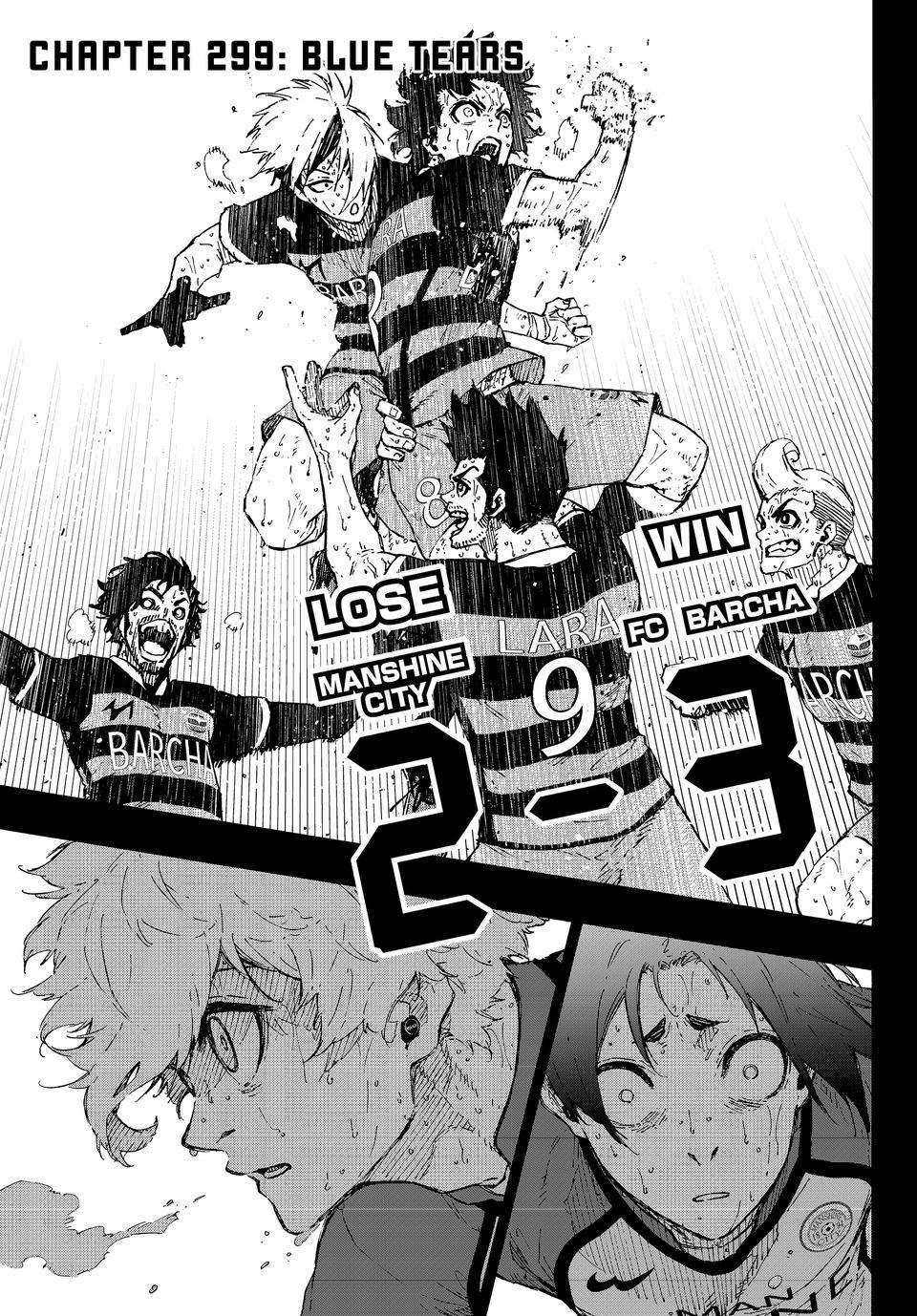 Komik Blue Lock Chapter 299 gambar nomor 1