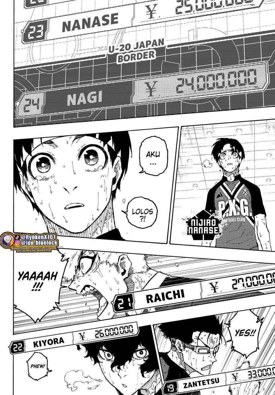 Manga Blue Lock Chapter 299 gambar nomor 2