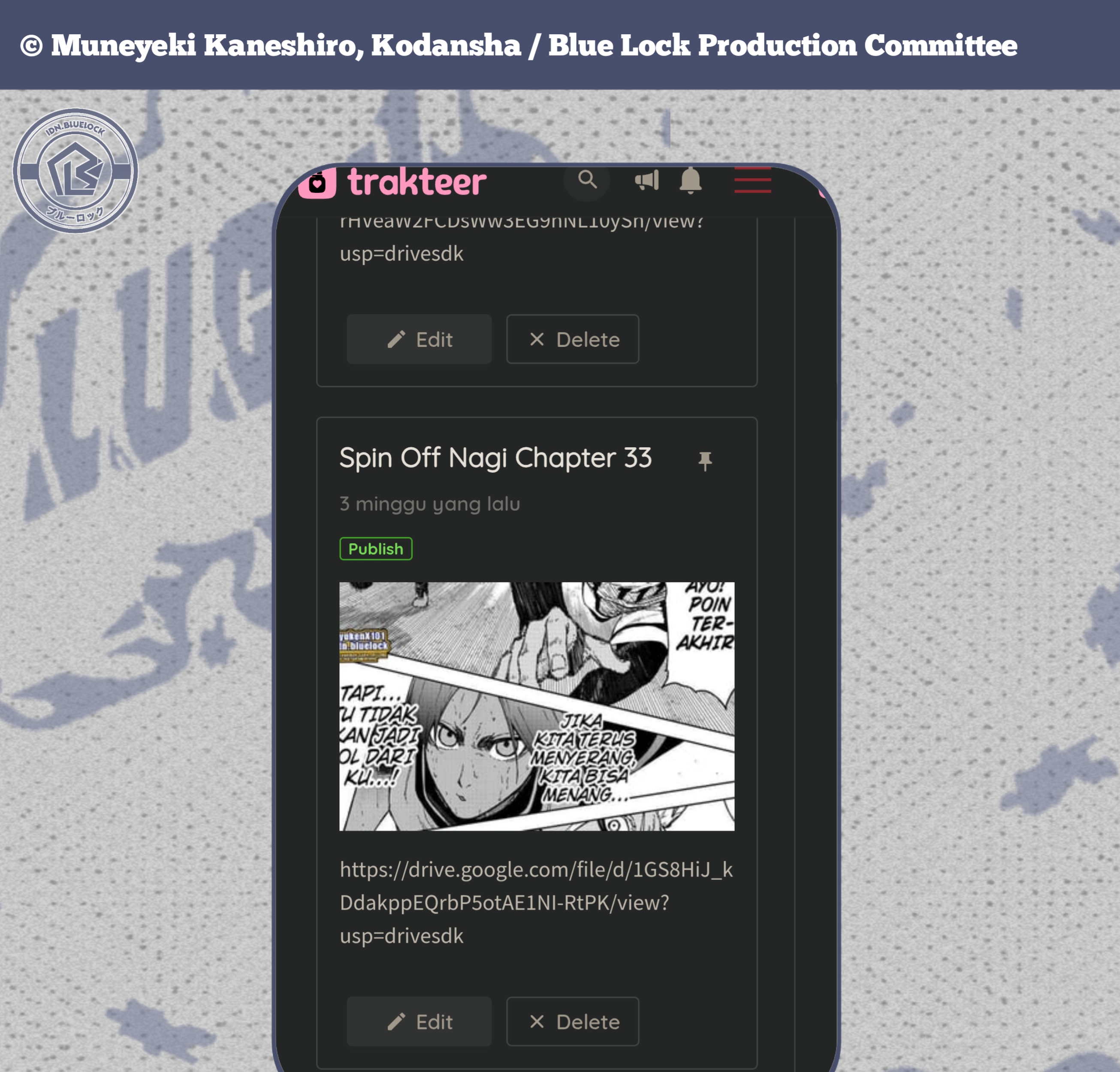 Blue Lock Chapter 301 Gambar 20