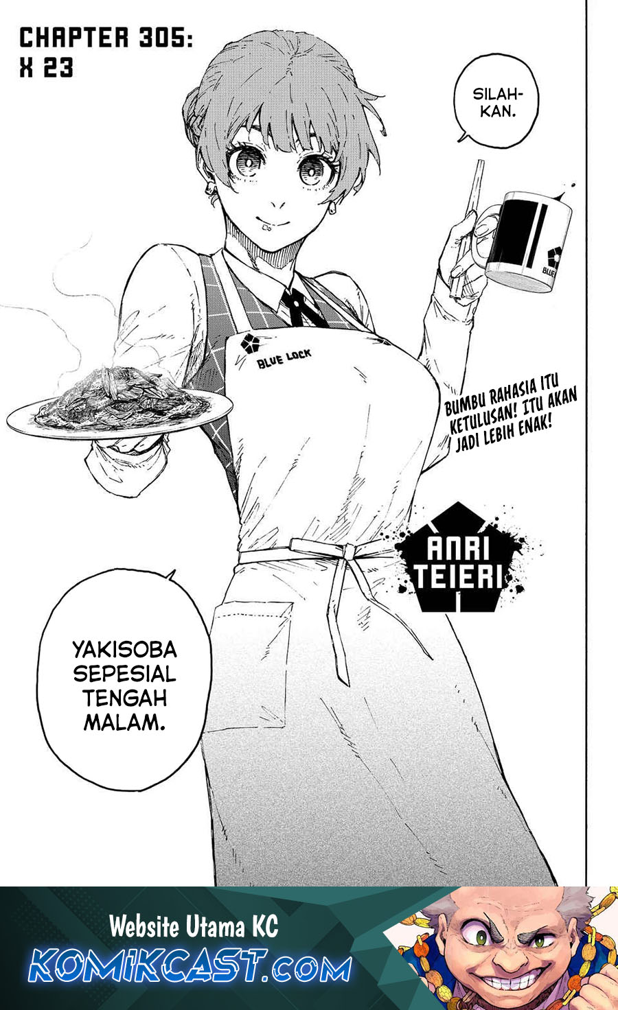 Komik Blue Lock Chapter 305 gambar nomor 1