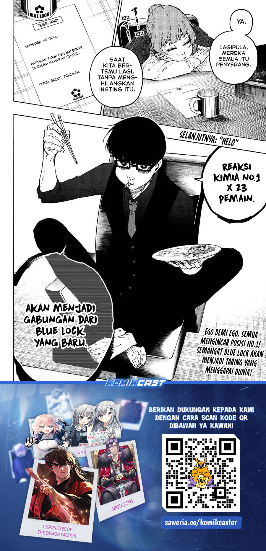 Blue Lock Chapter 305 Gambar 20