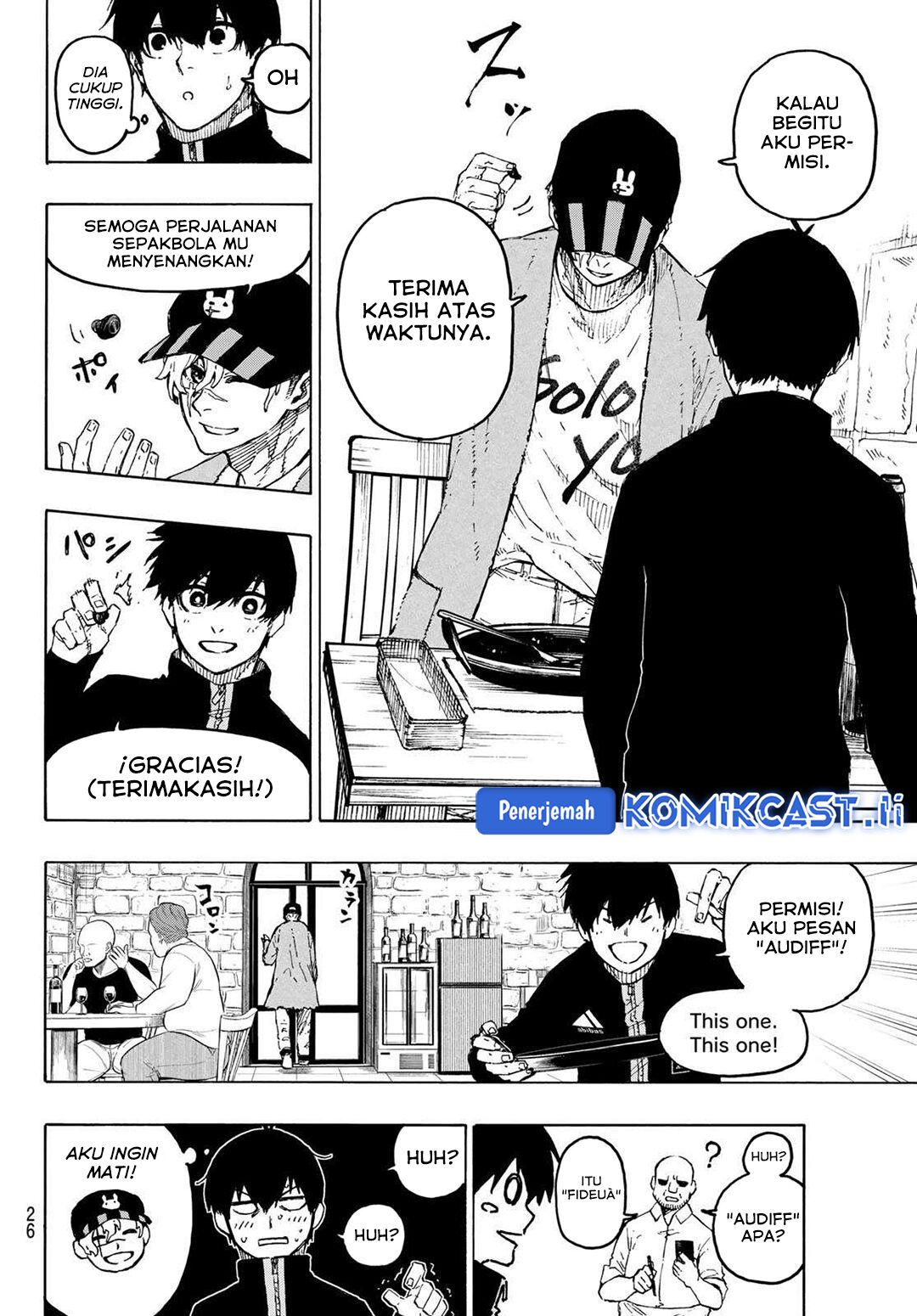 Blue Lock Chapter 307 Gambar 13