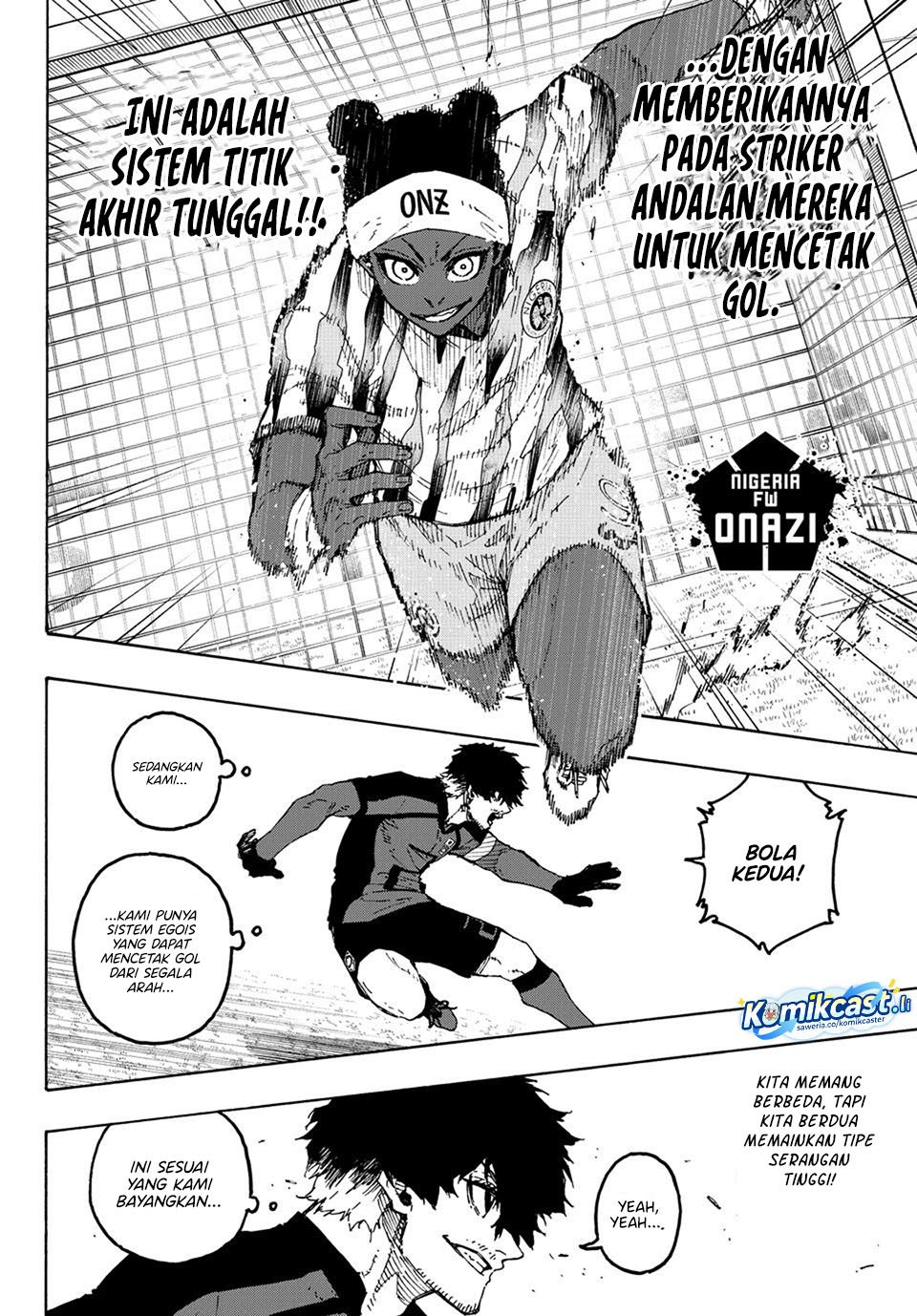 Manga Blue Lock Chapter 314 gambar nomor 2