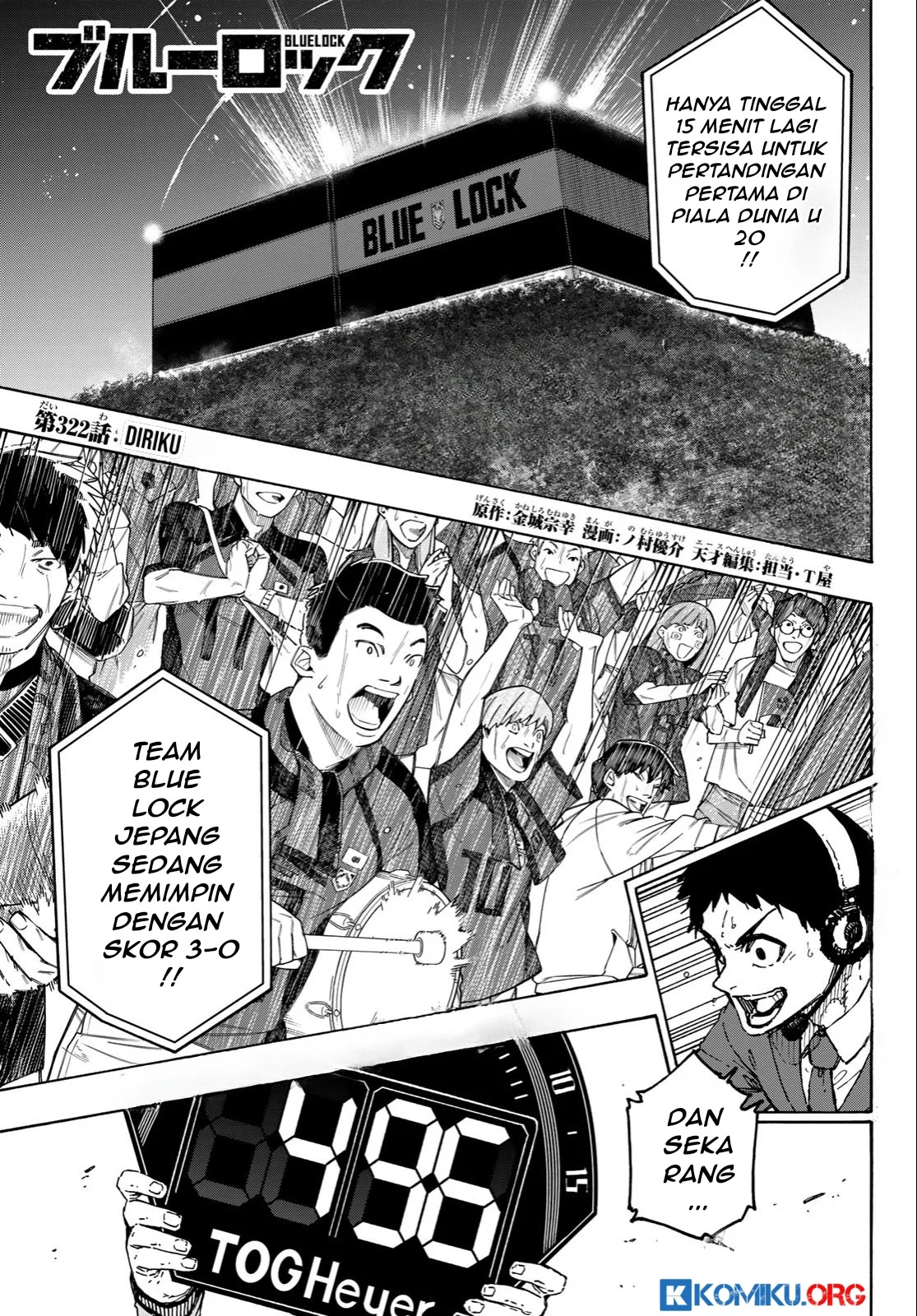 Manga Blue Lock Chapter 322 gambar nomor 2