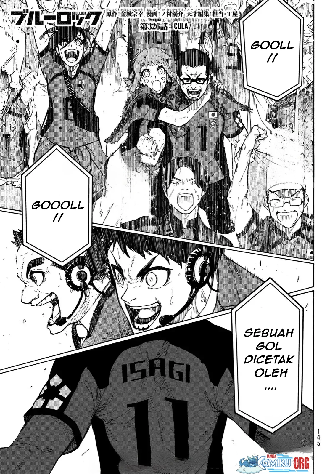 Manga Blue Lock Chapter 326 gambar nomor 2