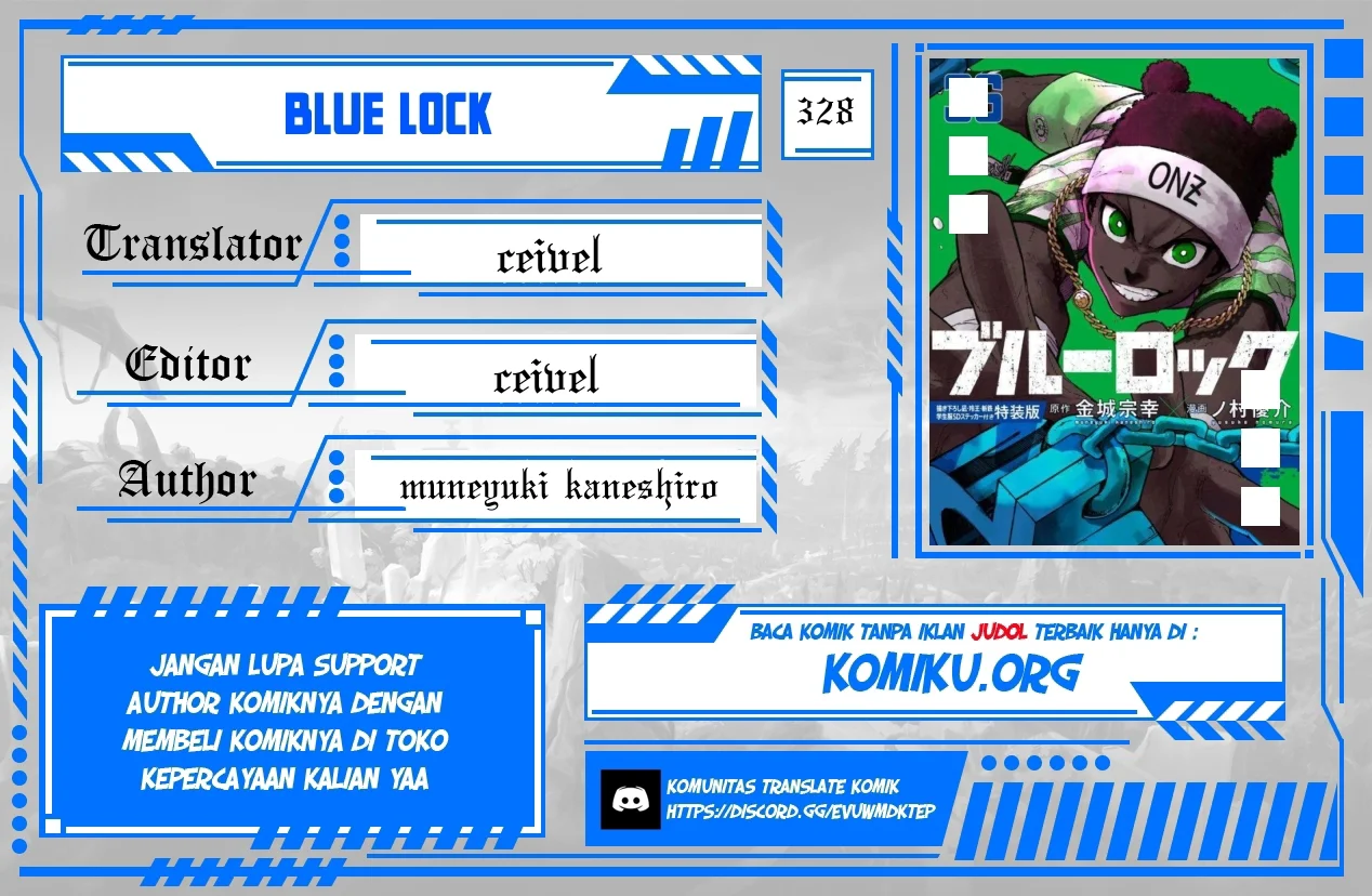 Komik Blue Lock Chapter 328 gambar nomor 1