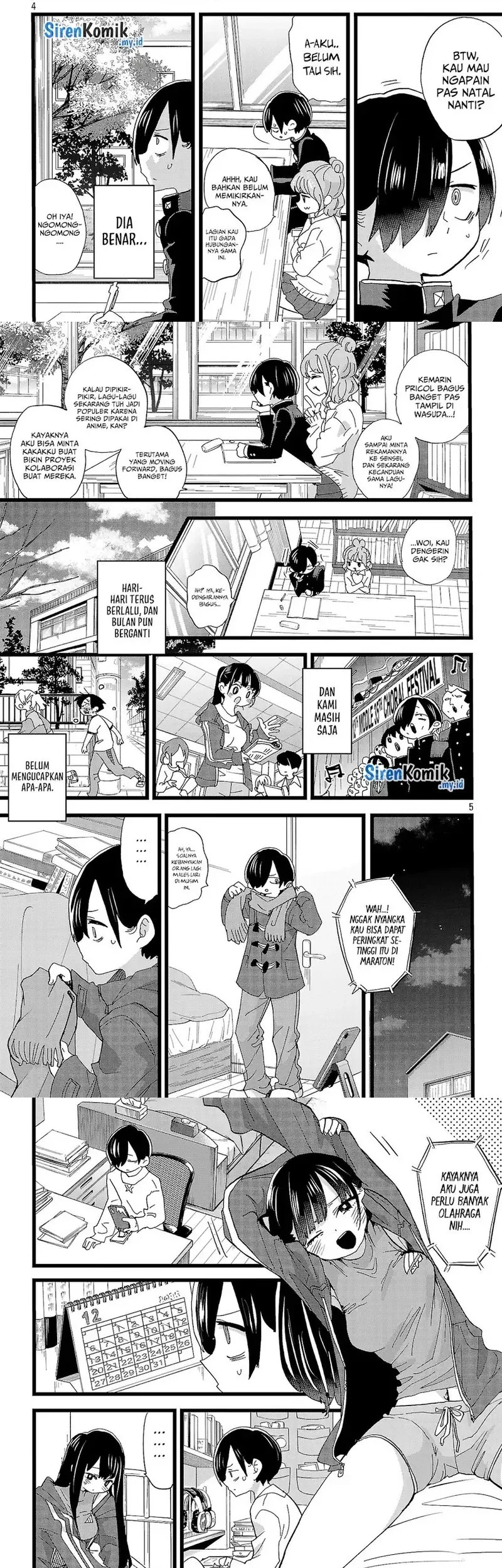 Boku no Kokoro no Yabai yatsu Chapter 167 Gambar 4