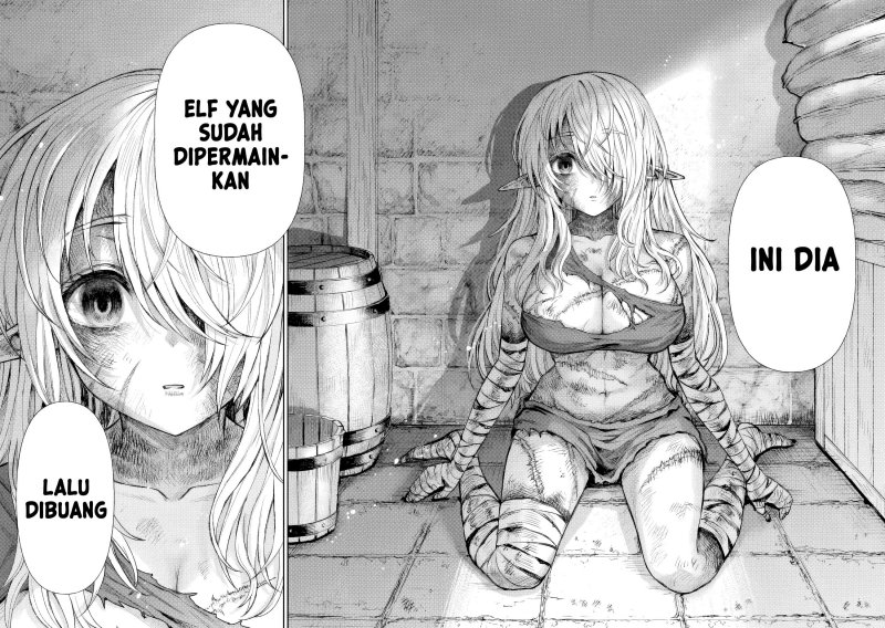 Boroboro no Elf-san wo Shiawase ni Suru Kusuriuri-san Chapter 1 Gambar 6