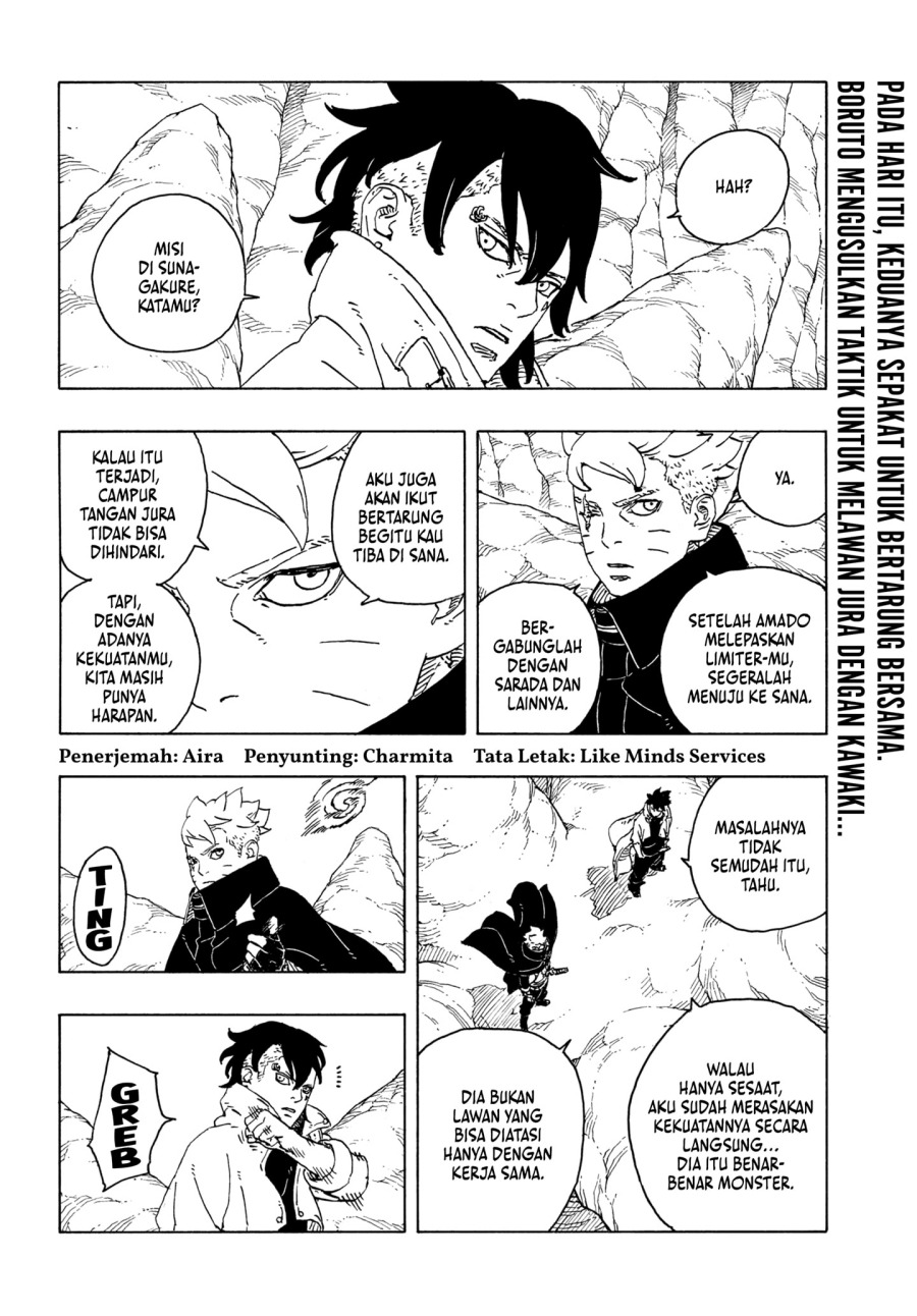 Manga Boruto: Two Blue Vortex Chapter 24 gambar nomor 2