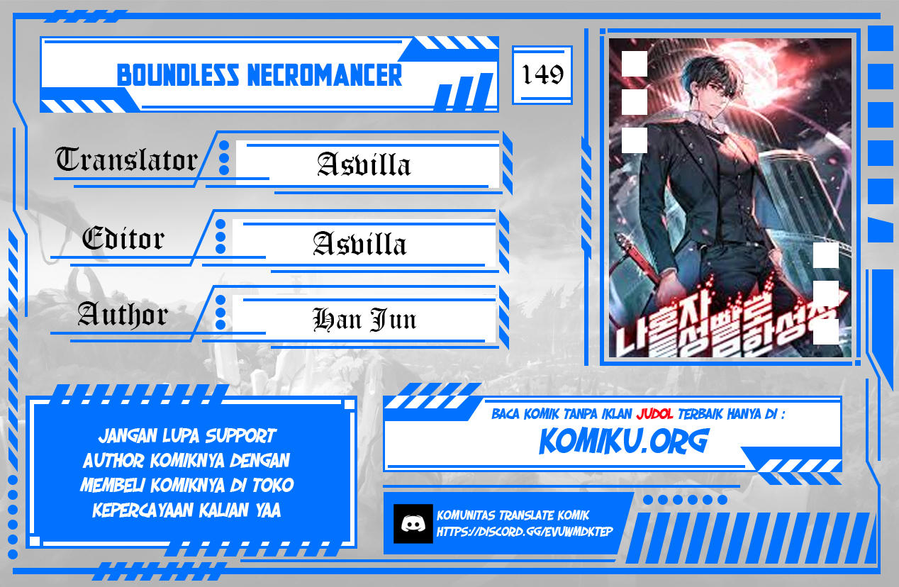Komik Boundless Necromancer Chapter 149 gambar nomor 1