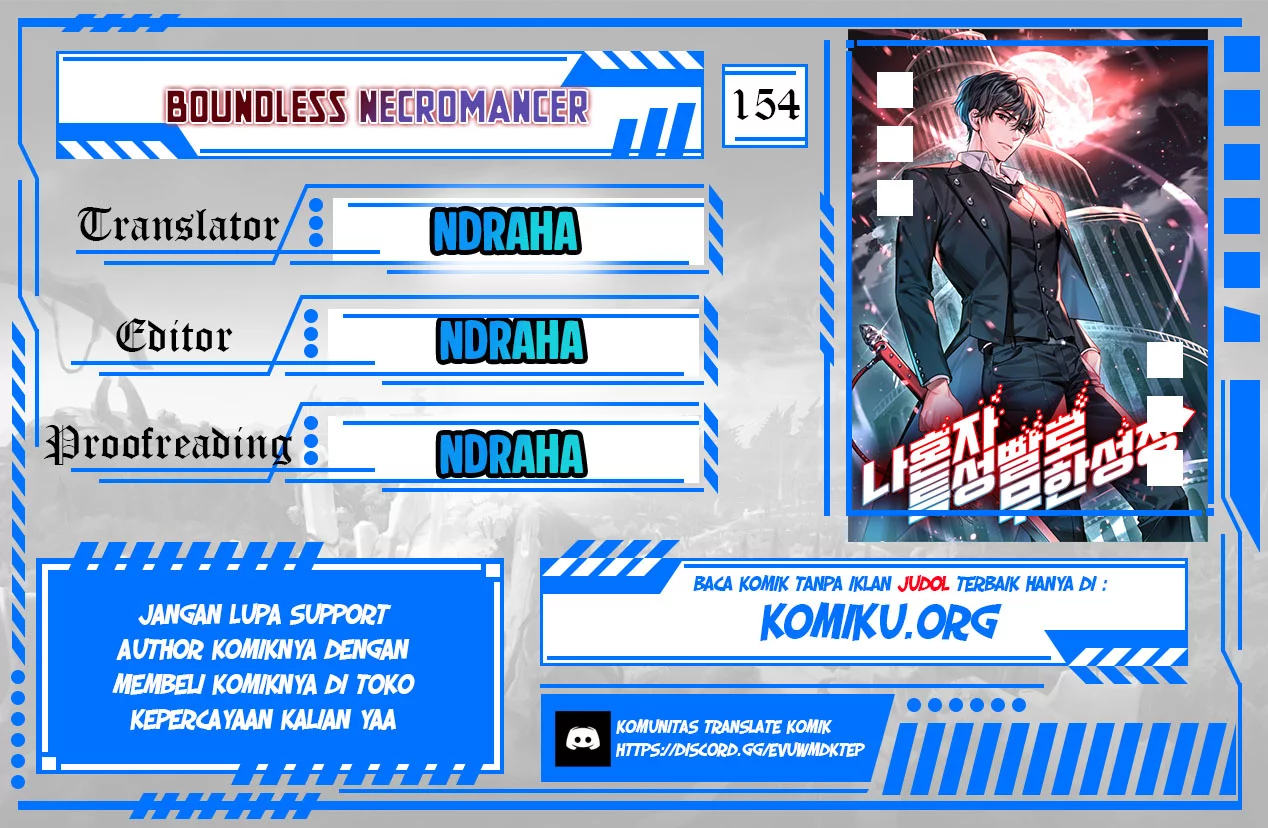 Komik Boundless Necromancer Chapter 154 gambar nomor 1