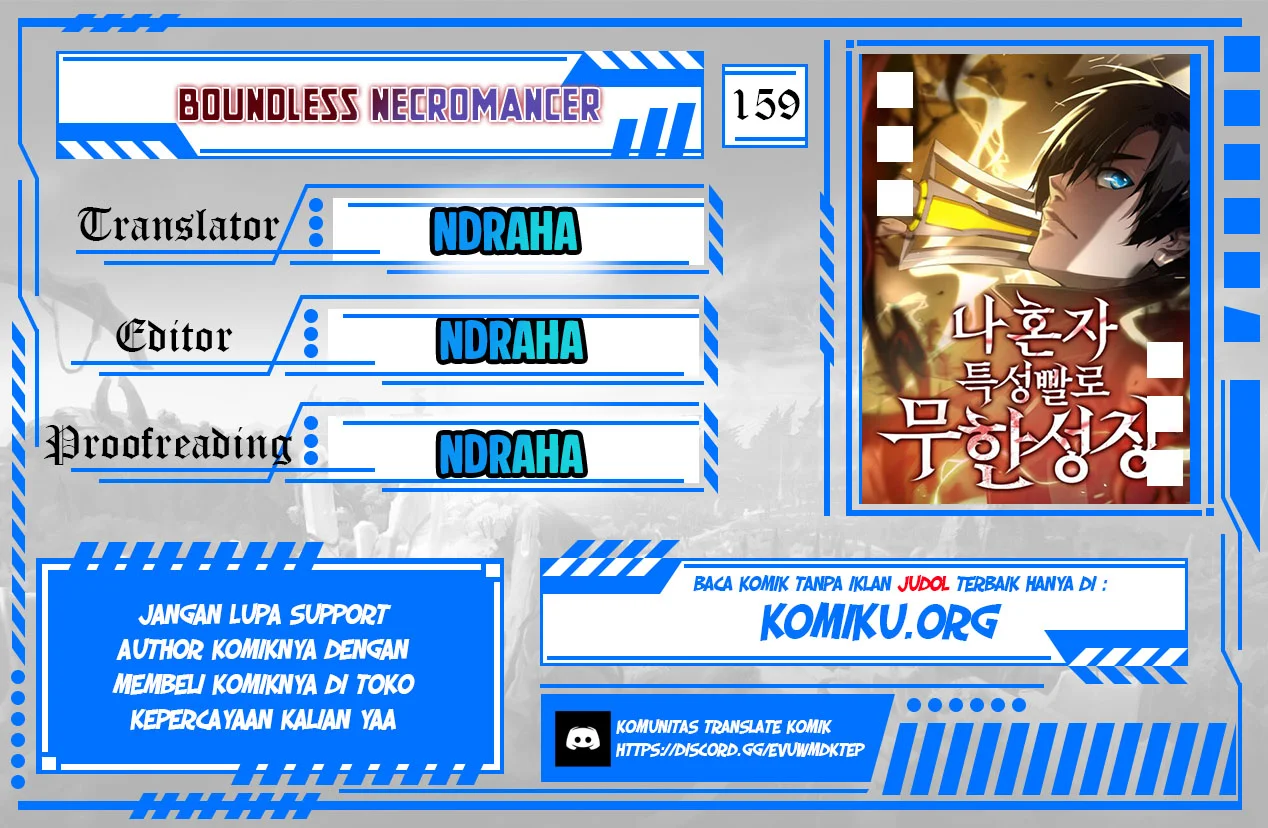 Komik Boundless Necromancer Chapter 159 gambar nomor 1