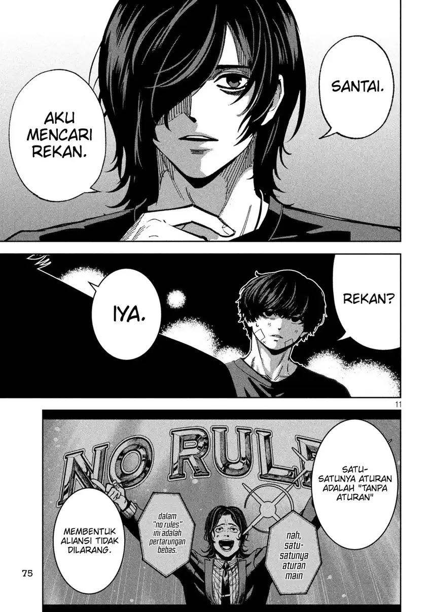 Bouryoku Banzai Chapter 36 Gambar 12