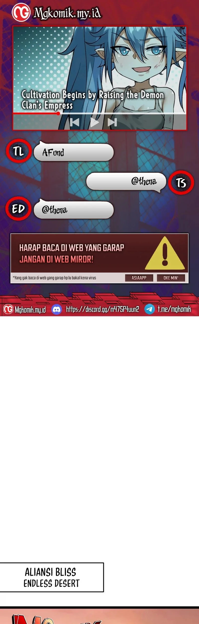 Komik Cultivation Begins by Raising the Demon Clan’s Empress Chapter 18 gambar nomor 1