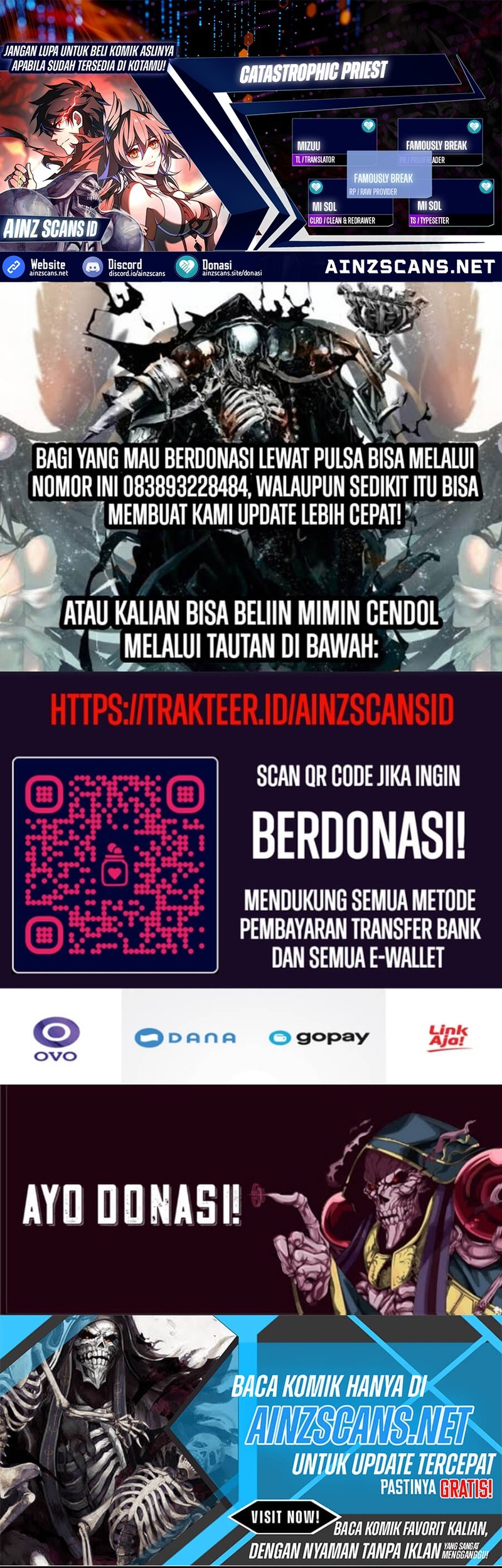 Komik Catastrophic Priest Chapter 40 gambar nomor 1