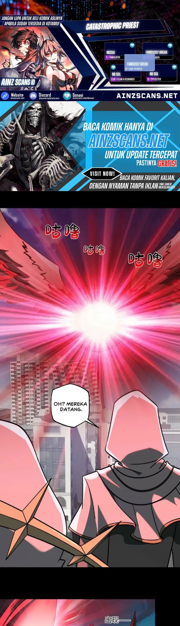 Komik Catastrophic Priest Chapter 55 gambar nomor 1