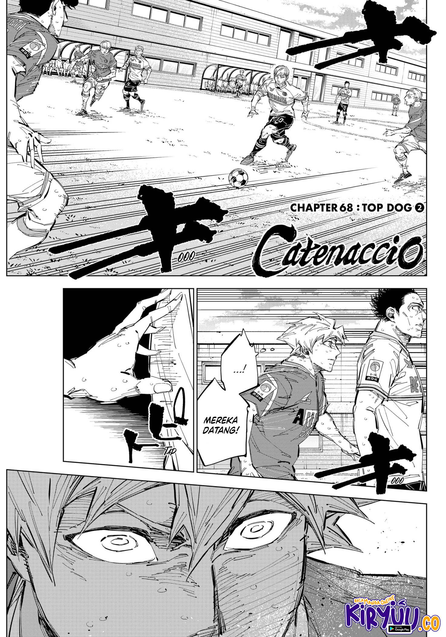 Komik Catenaccio Chapter 68 gambar nomor 1