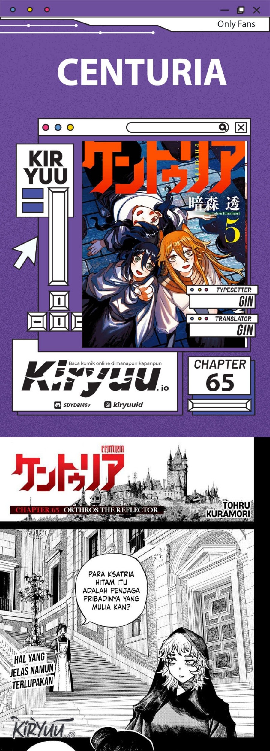 Komik Centuria Chapter 65 gambar nomor 1