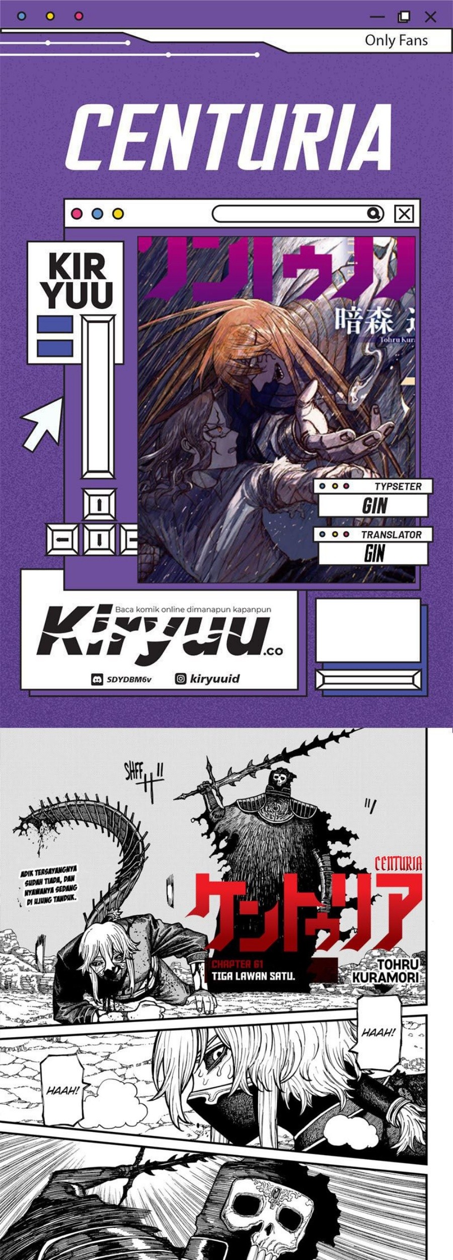 Komik Centuria Chapter 61 gambar nomor 1