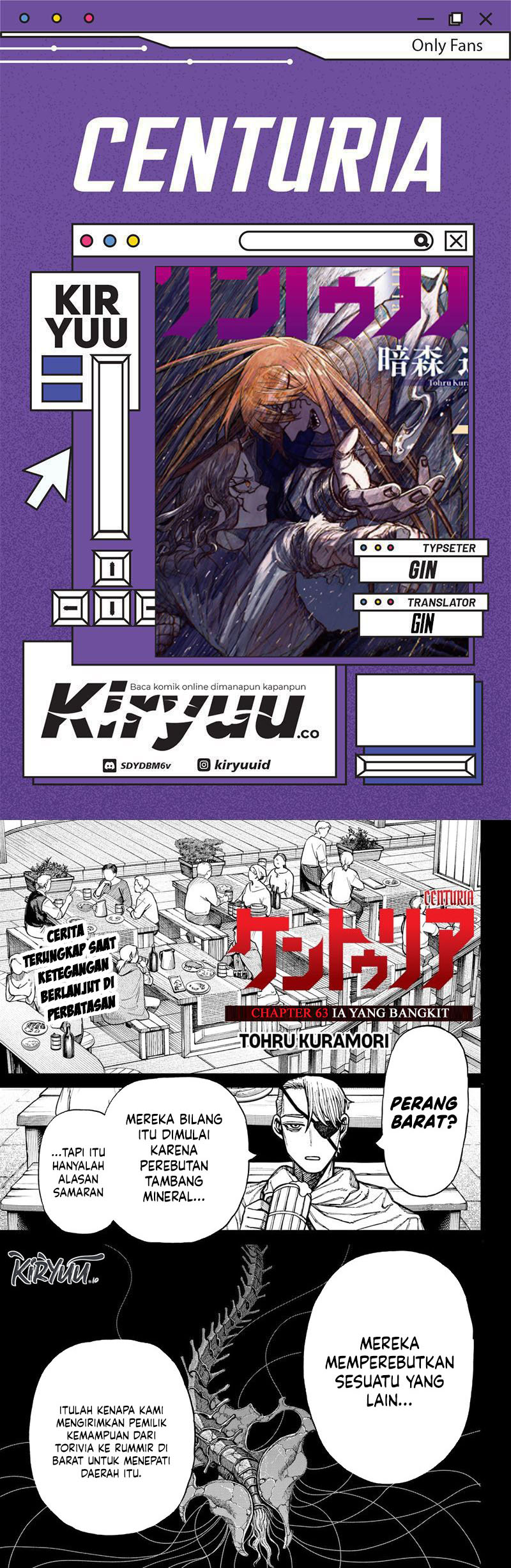 Komik Centuria Chapter 63 gambar nomor 1