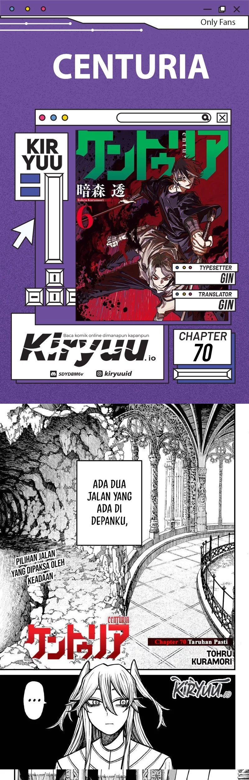 Komik Centuria Chapter 70 gambar nomor 1