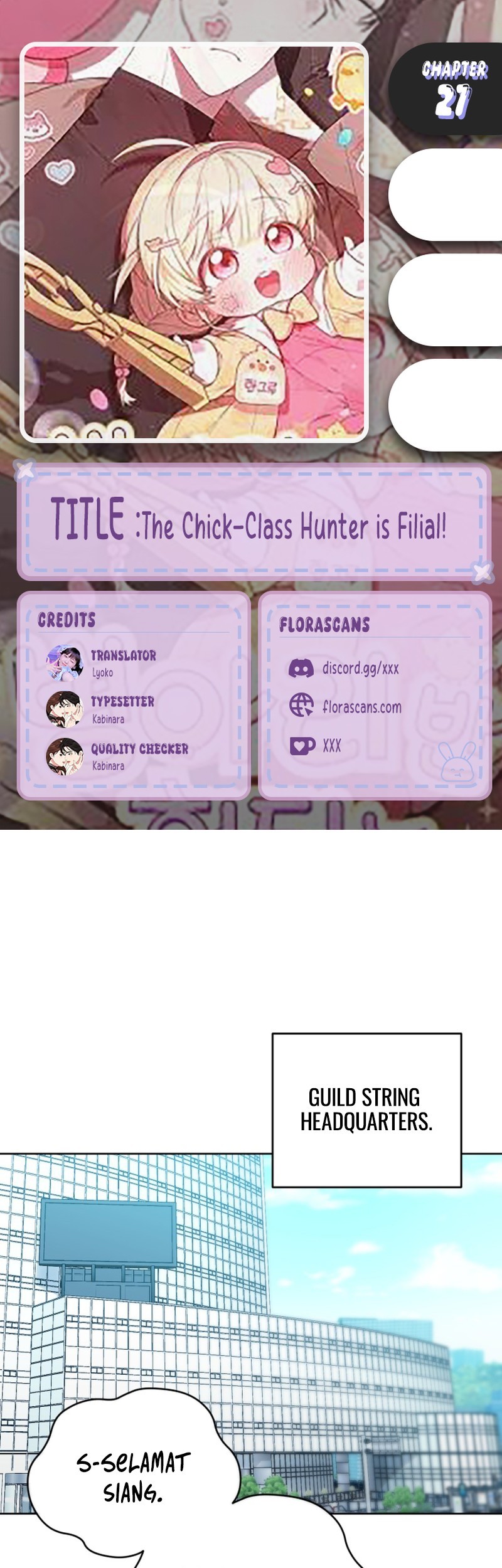 Komik Chick Class Hunter is Being Filial! Chapter 27 gambar nomor 1