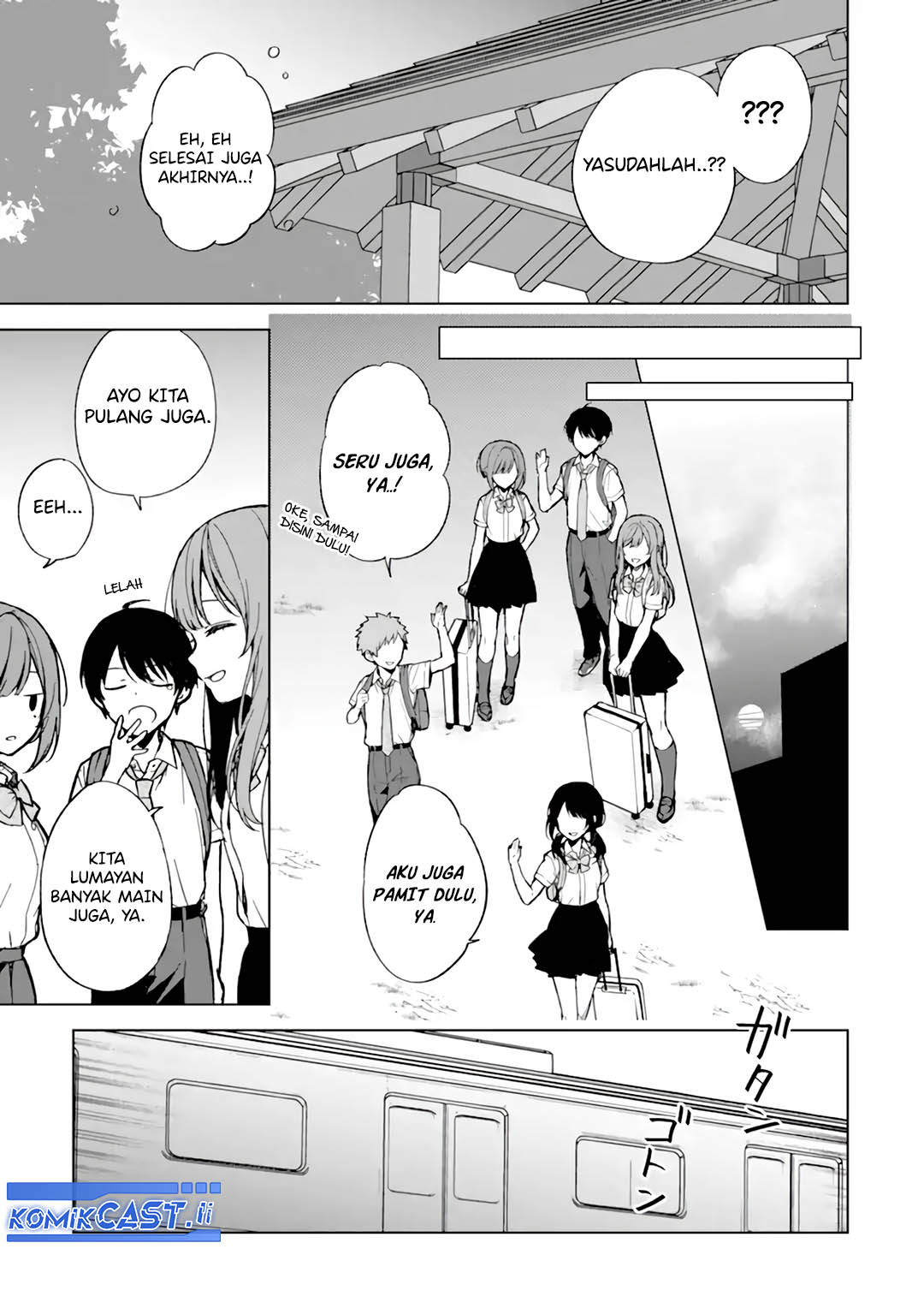 Chikan Saresou ni Natteiru S-kyuu Bishoujo wo Tasuketara Tonari no Seki no Osanajimi datta Chapter 65 Gambar 13