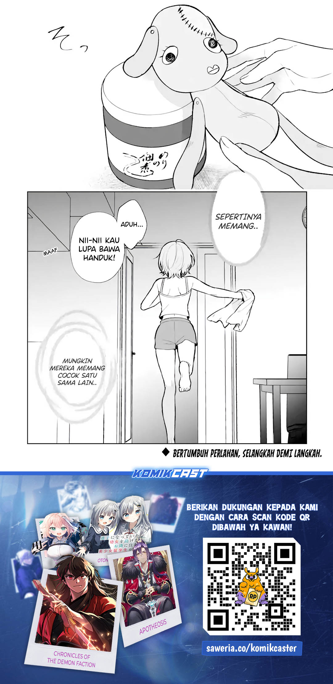 Chikan Saresou ni Natteiru S-kyuu Bishoujo wo Tasuketara Tonari no Seki no Osanajimi datta Chapter 65 Gambar 22