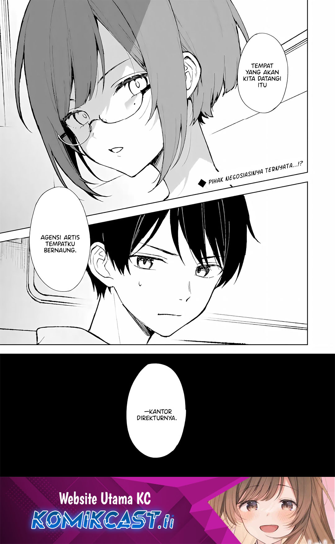 Komik Chikan Saresou ni Natteiru S-kyuu Bishoujo wo Tasuketara Tonari no Seki no Osanajimi datta Chapter 75 gambar nomor 1