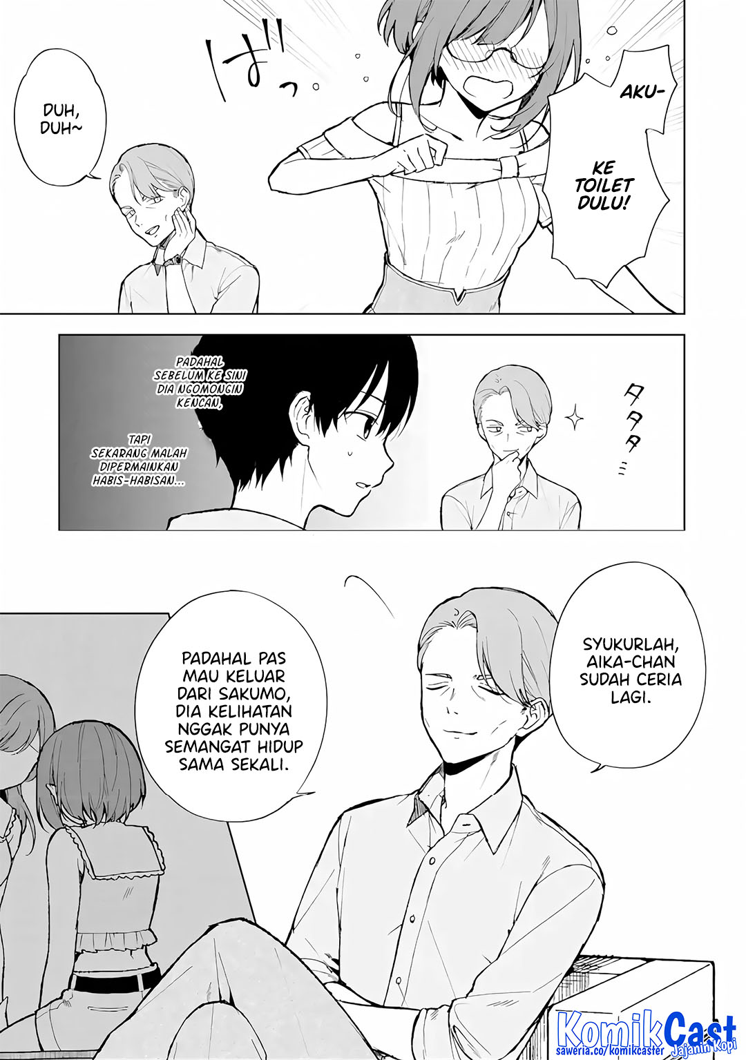 Chikan Saresou ni Natteiru S-kyuu Bishoujo wo Tasuketara Tonari no Seki no Osanajimi datta Chapter 75 Gambar 15