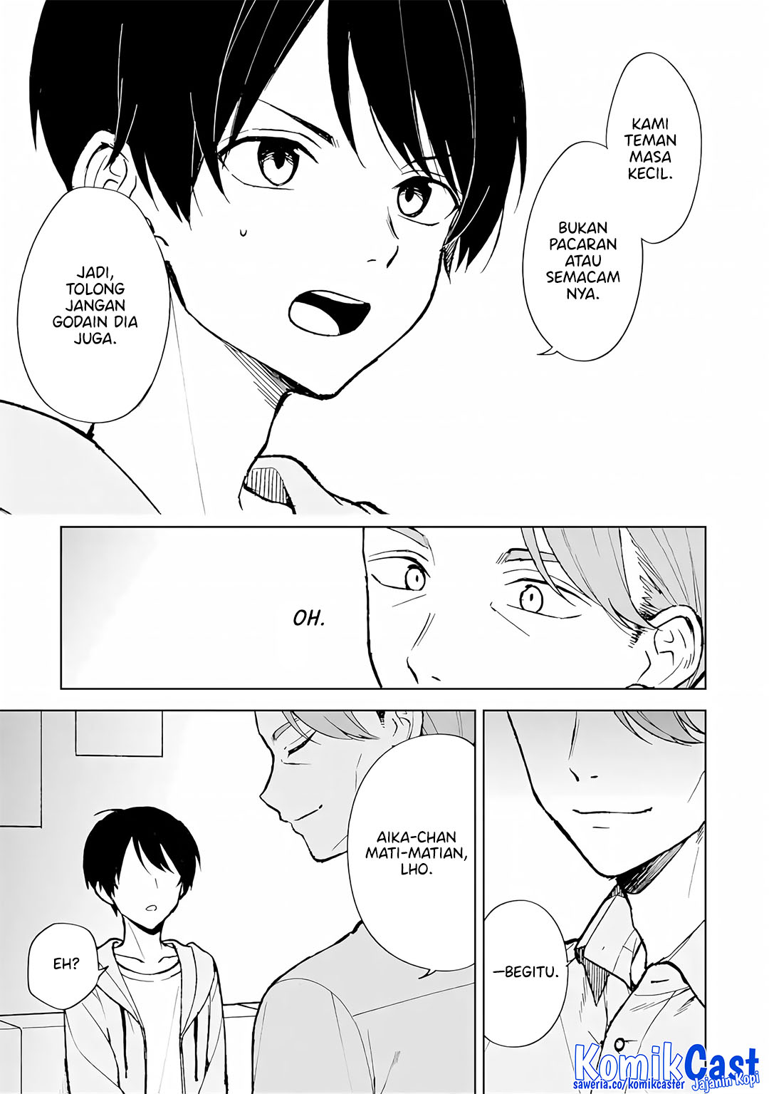 Chikan Saresou ni Natteiru S-kyuu Bishoujo wo Tasuketara Tonari no Seki no Osanajimi datta Chapter 75 Gambar 17