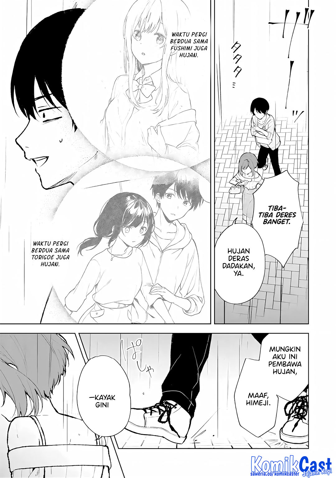 Chikan Saresou ni Natteiru S-kyuu Bishoujo wo Tasuketara Tonari no Seki no Osanajimi datta Chapter 76 Gambar 13