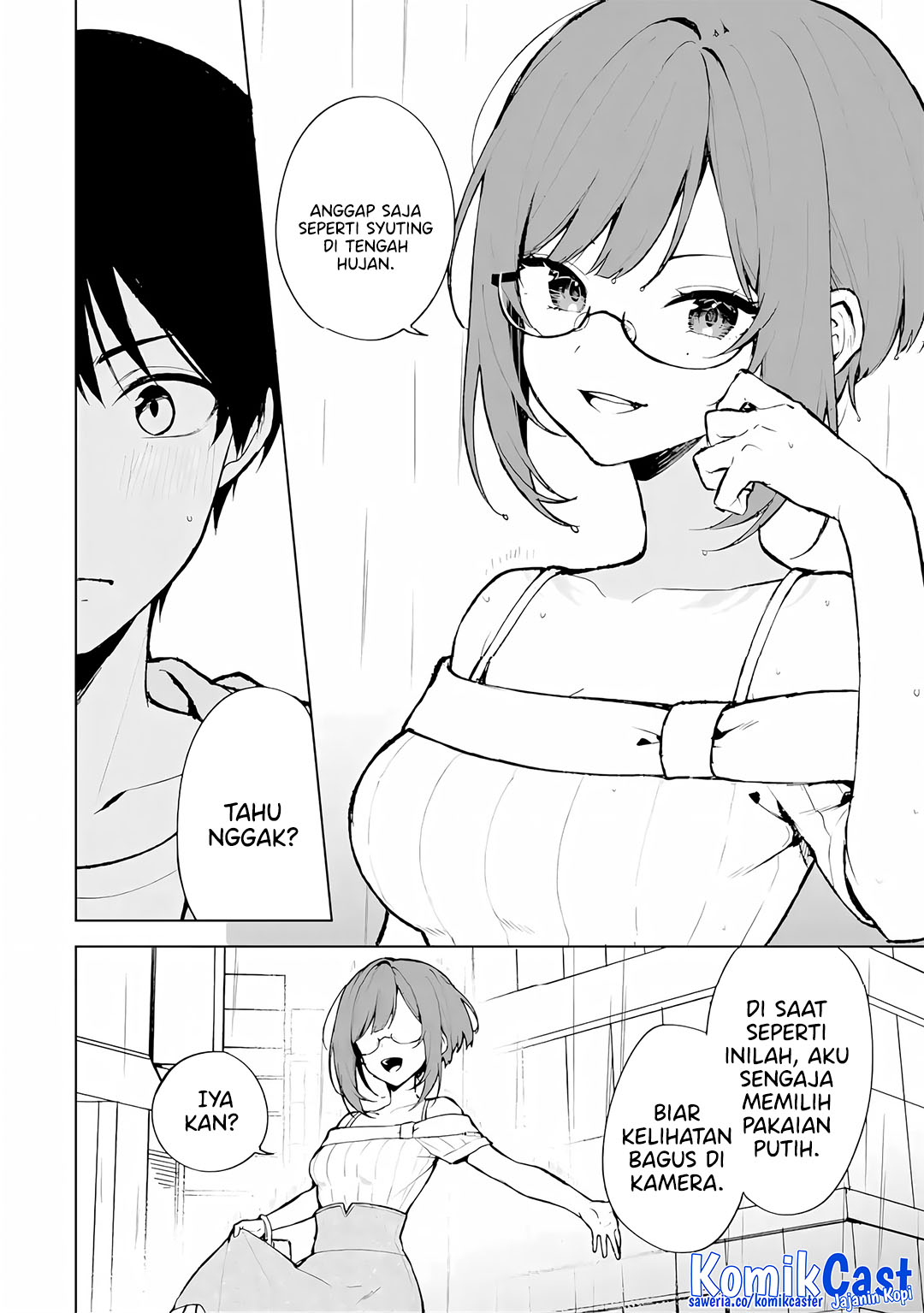 Chikan Saresou ni Natteiru S-kyuu Bishoujo wo Tasuketara Tonari no Seki no Osanajimi datta Chapter 76 Gambar 14