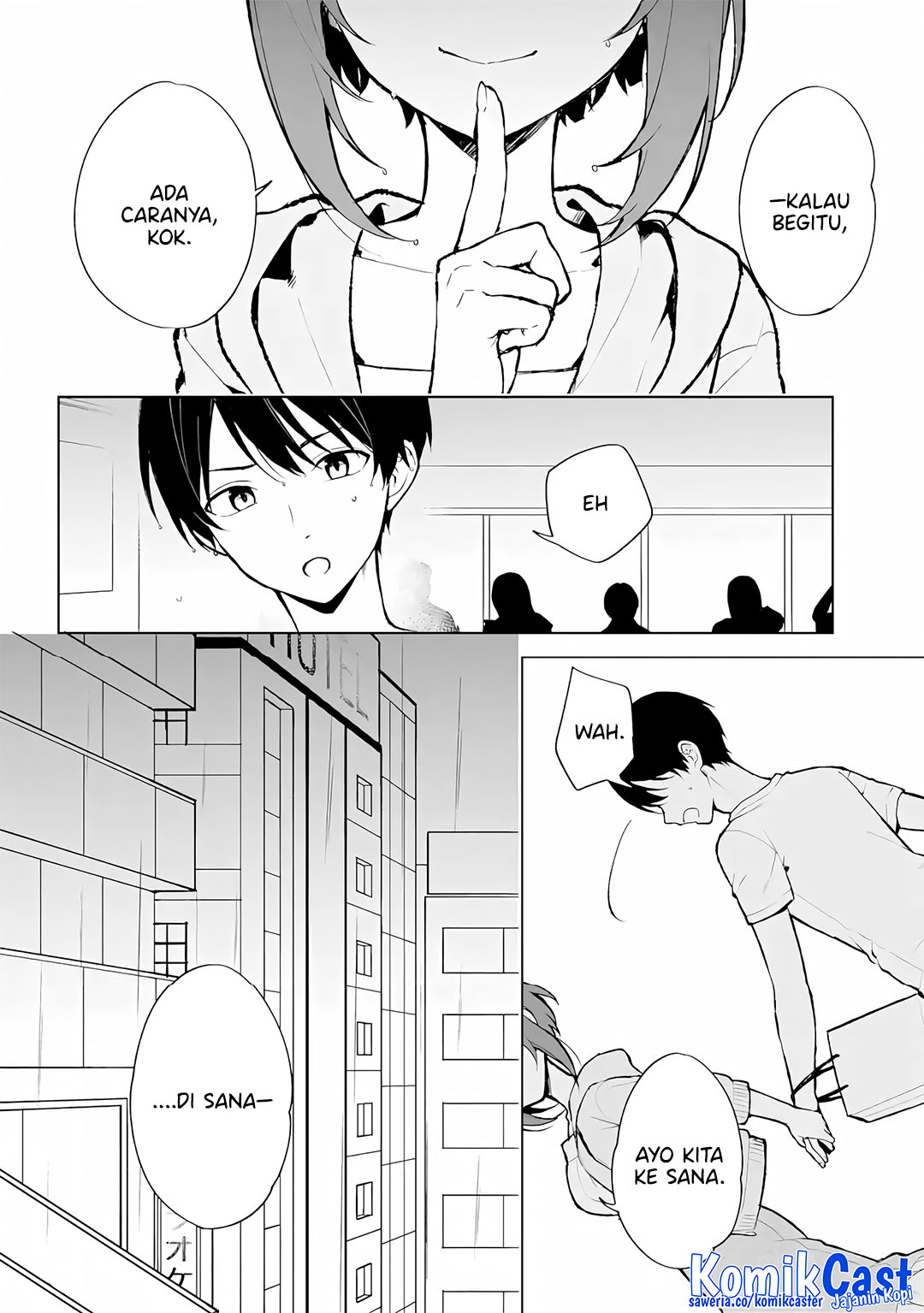 Chikan Saresou ni Natteiru S-kyuu Bishoujo wo Tasuketara Tonari no Seki no Osanajimi datta Chapter 76 Gambar 16