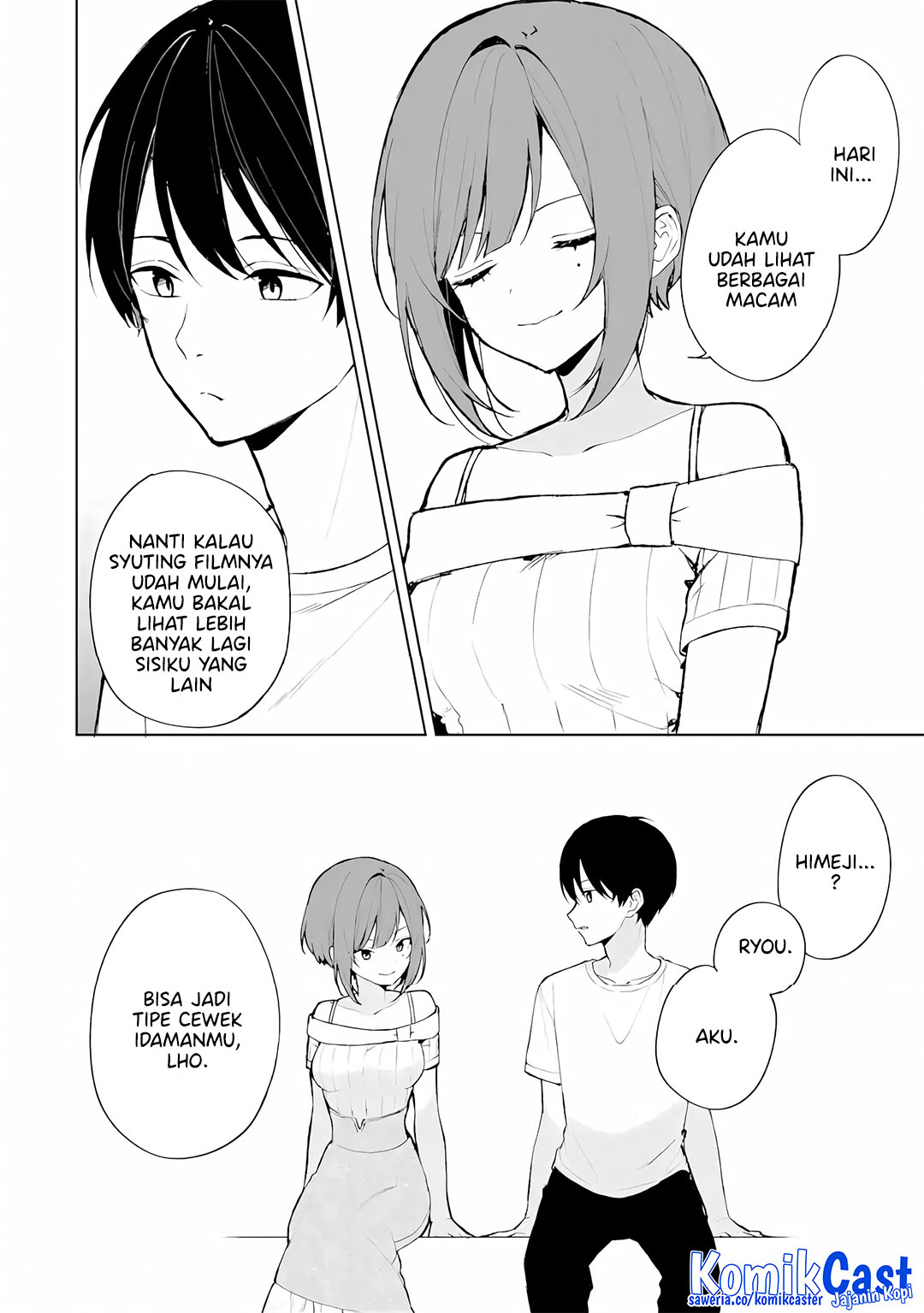 Chikan Saresou ni Natteiru S-kyuu Bishoujo wo Tasuketara Tonari no Seki no Osanajimi datta Chapter 76 Gambar 28