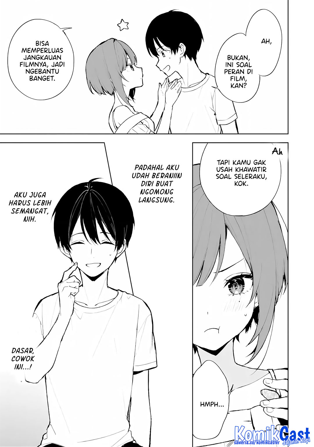 Chikan Saresou ni Natteiru S-kyuu Bishoujo wo Tasuketara Tonari no Seki no Osanajimi datta Chapter 76 Gambar 31