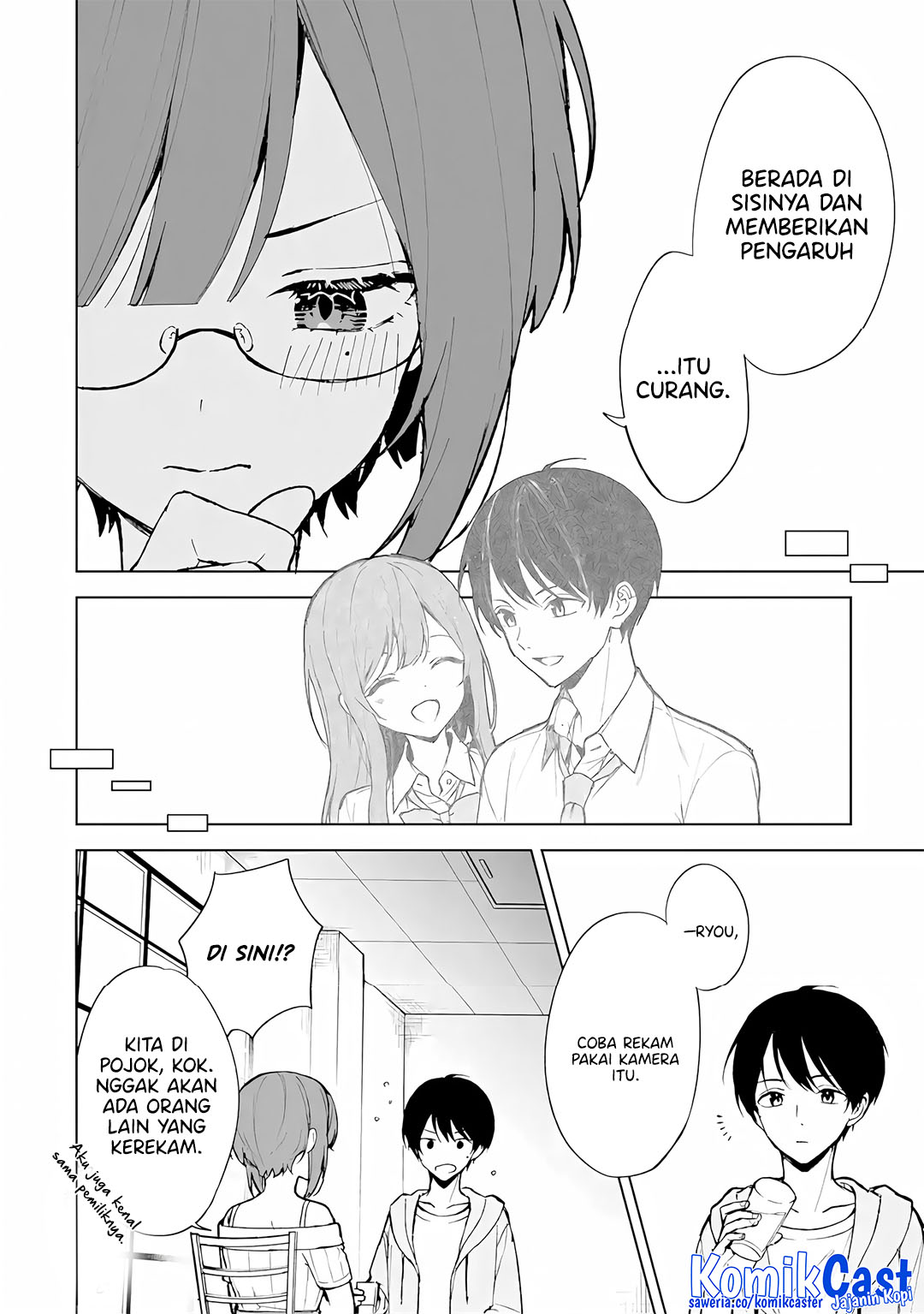 Chikan Saresou ni Natteiru S-kyuu Bishoujo wo Tasuketara Tonari no Seki no Osanajimi datta Chapter 76 Gambar 8