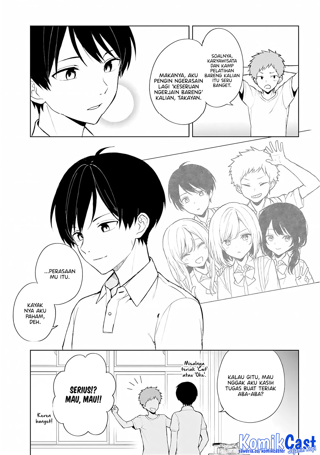 Chikan Saresou ni Natteiru S-kyuu Bishoujo wo Tasuketara Tonari no Seki no Osanajimi datta Chapter 77 Gambar 11