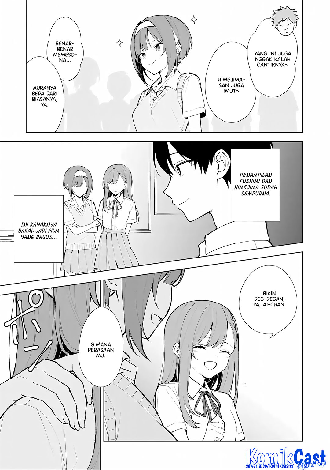 Chikan Saresou ni Natteiru S-kyuu Bishoujo wo Tasuketara Tonari no Seki no Osanajimi datta Chapter 77 Gambar 17