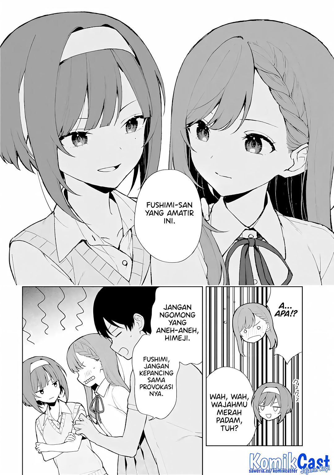 Chikan Saresou ni Natteiru S-kyuu Bishoujo wo Tasuketara Tonari no Seki no Osanajimi datta Chapter 77 Gambar 18