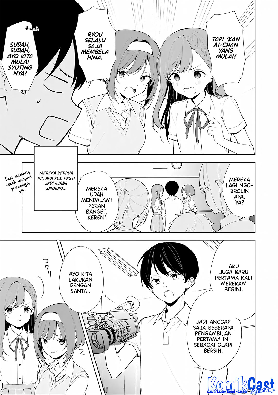 Chikan Saresou ni Natteiru S-kyuu Bishoujo wo Tasuketara Tonari no Seki no Osanajimi datta Chapter 77 Gambar 19