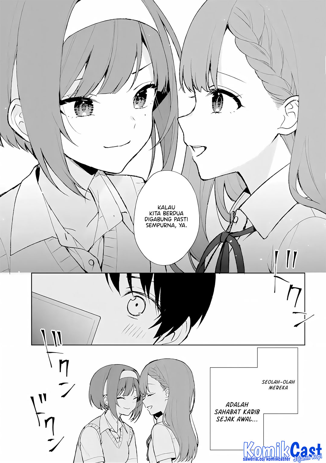 Chikan Saresou ni Natteiru S-kyuu Bishoujo wo Tasuketara Tonari no Seki no Osanajimi datta Chapter 77 Gambar 23