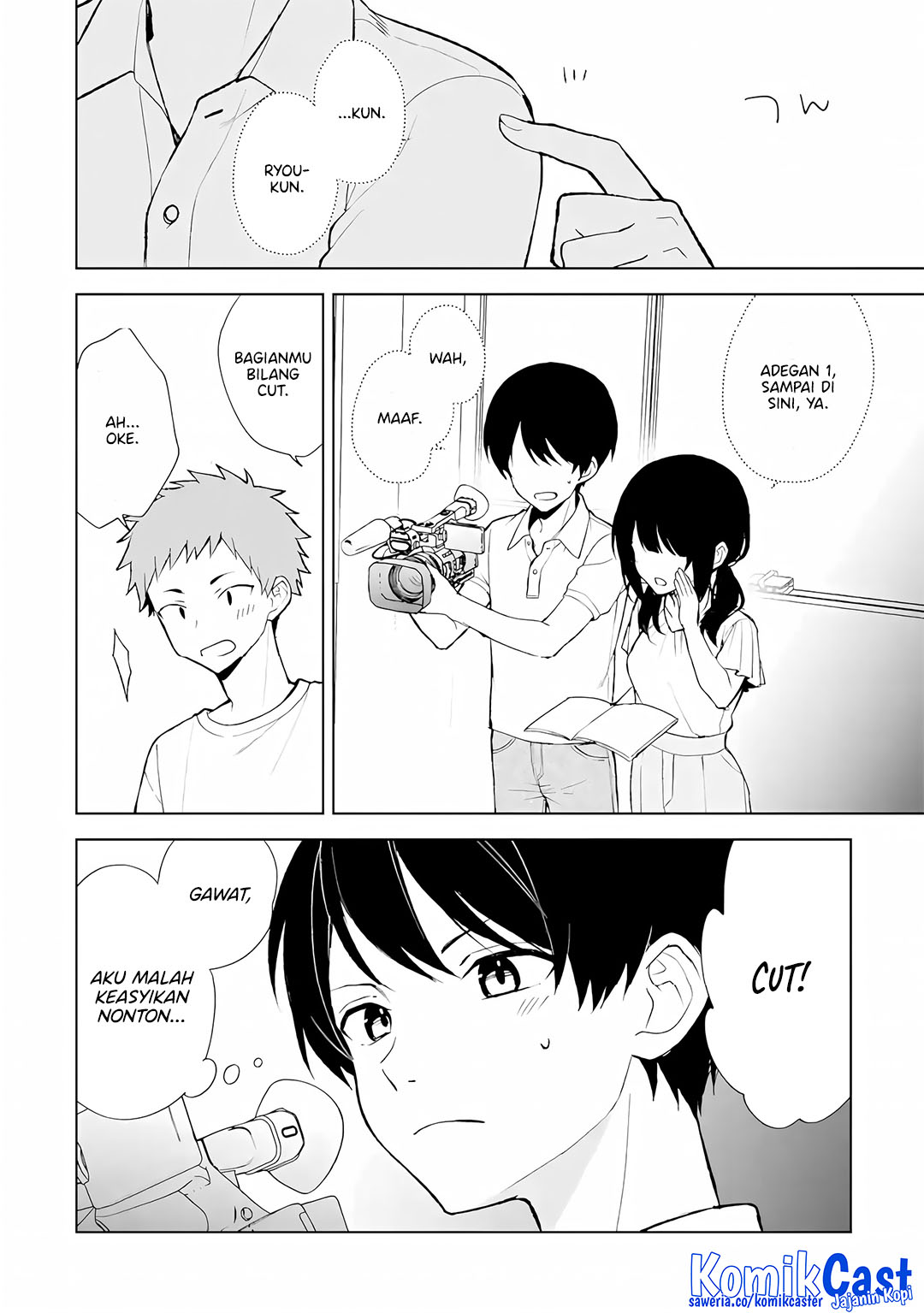 Chikan Saresou ni Natteiru S-kyuu Bishoujo wo Tasuketara Tonari no Seki no Osanajimi datta Chapter 77 Gambar 24