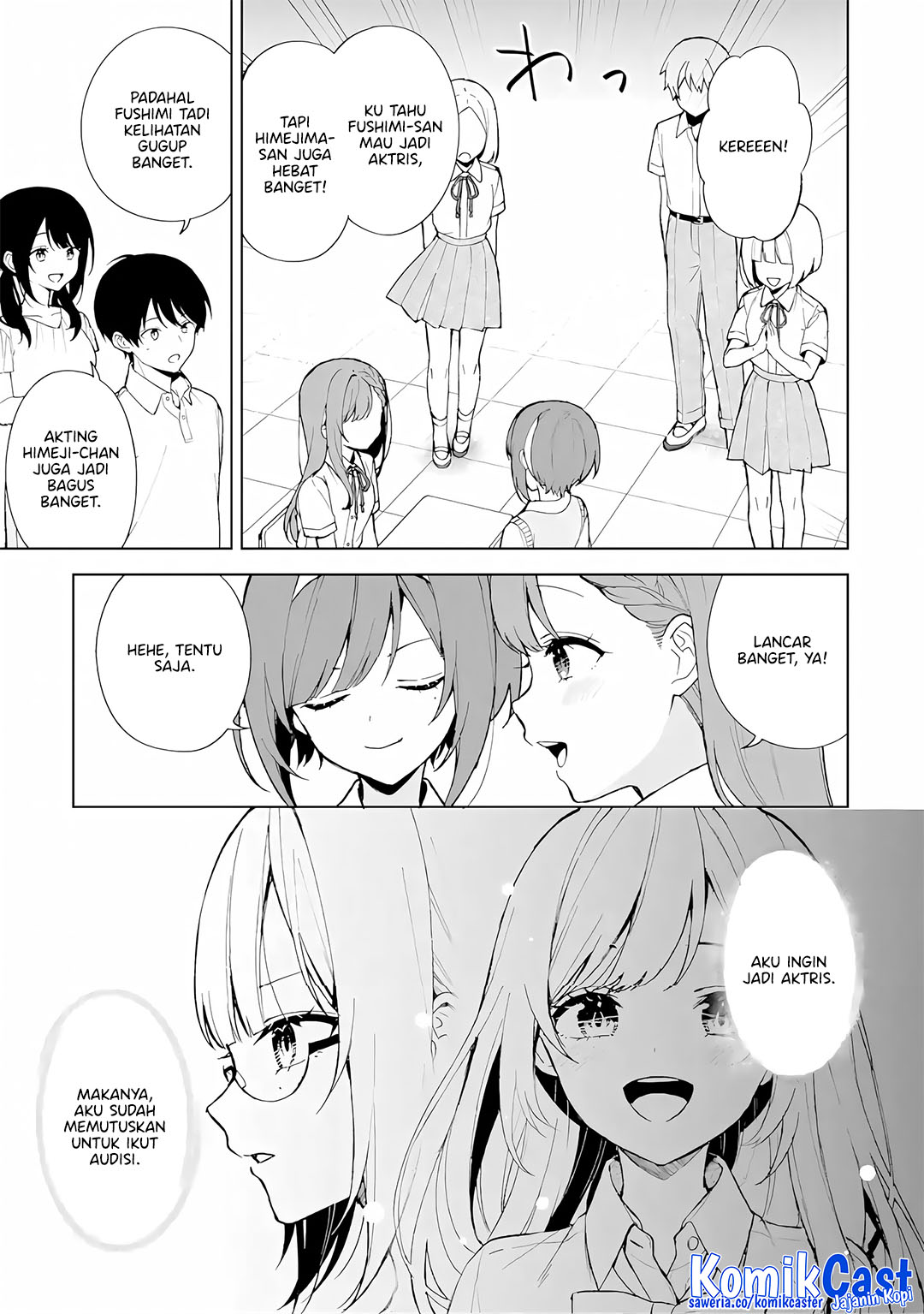 Chikan Saresou ni Natteiru S-kyuu Bishoujo wo Tasuketara Tonari no Seki no Osanajimi datta Chapter 77 Gambar 25