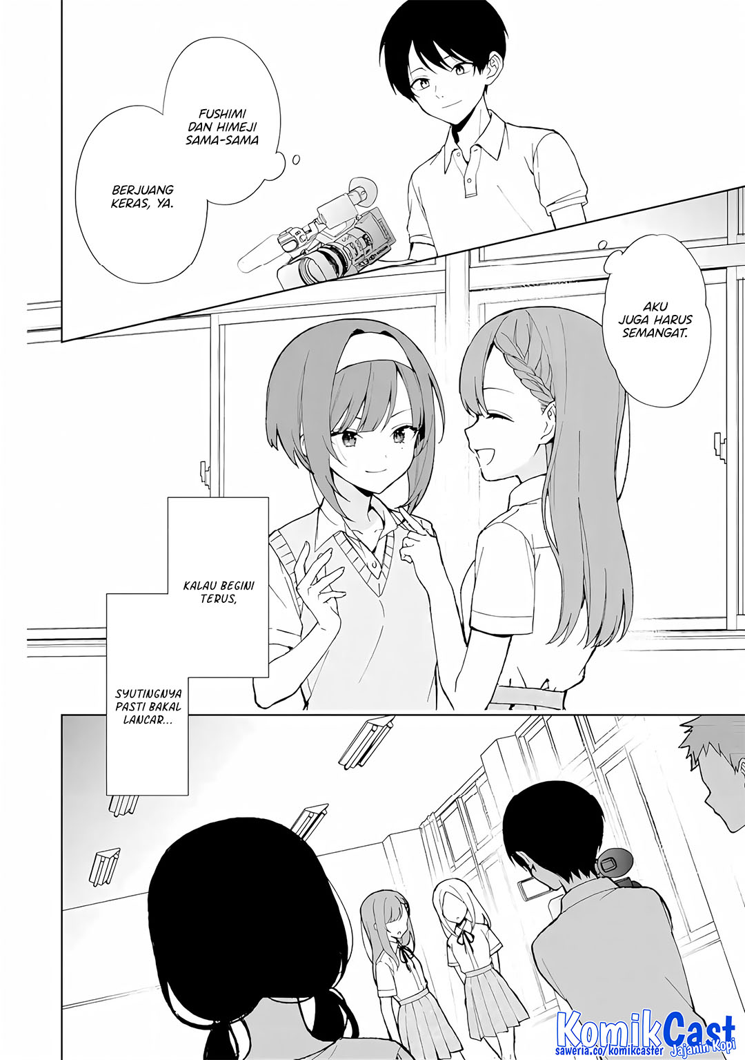 Chikan Saresou ni Natteiru S-kyuu Bishoujo wo Tasuketara Tonari no Seki no Osanajimi datta Chapter 77 Gambar 26