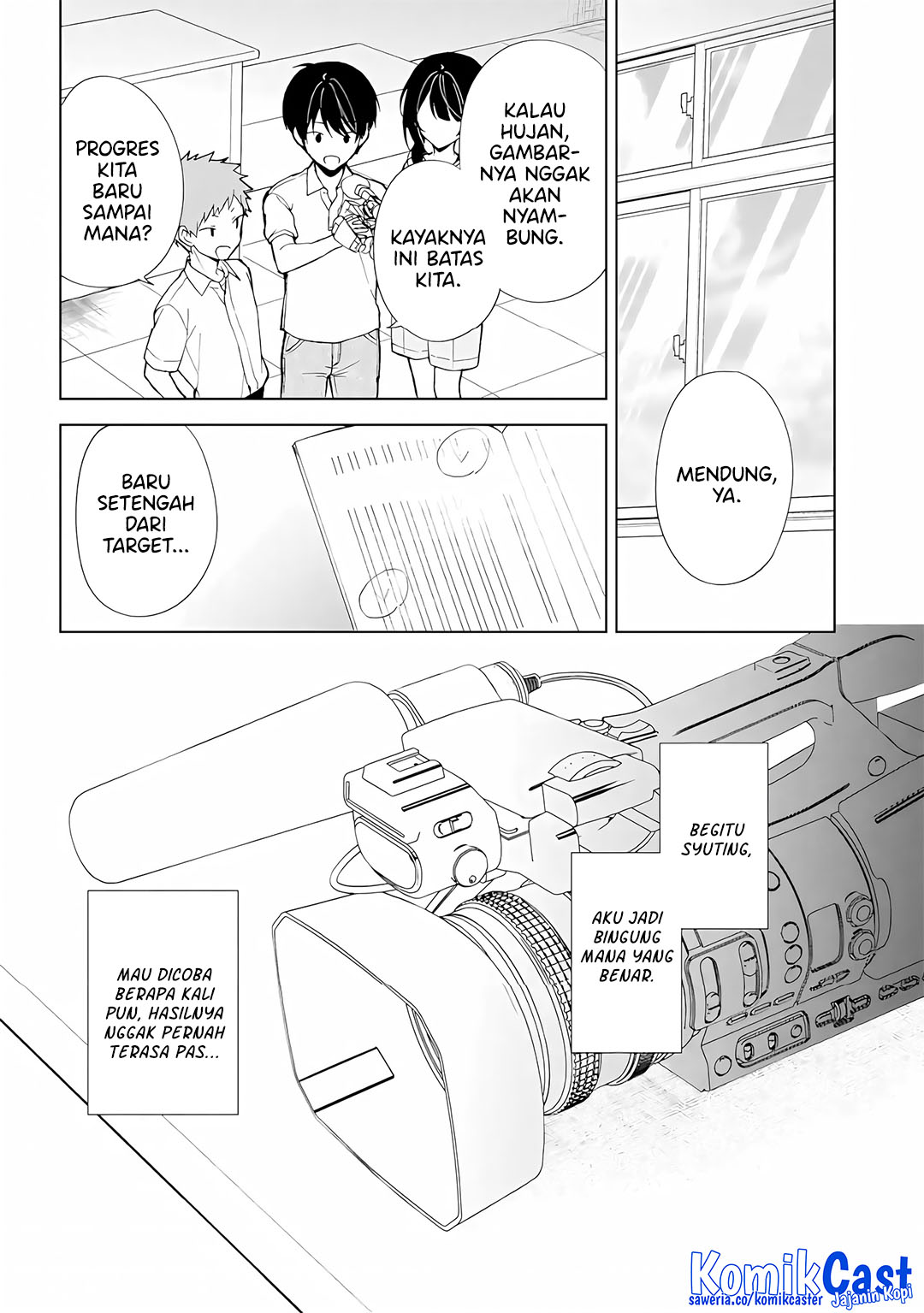 Chikan Saresou ni Natteiru S-kyuu Bishoujo wo Tasuketara Tonari no Seki no Osanajimi datta Chapter 77 Gambar 28