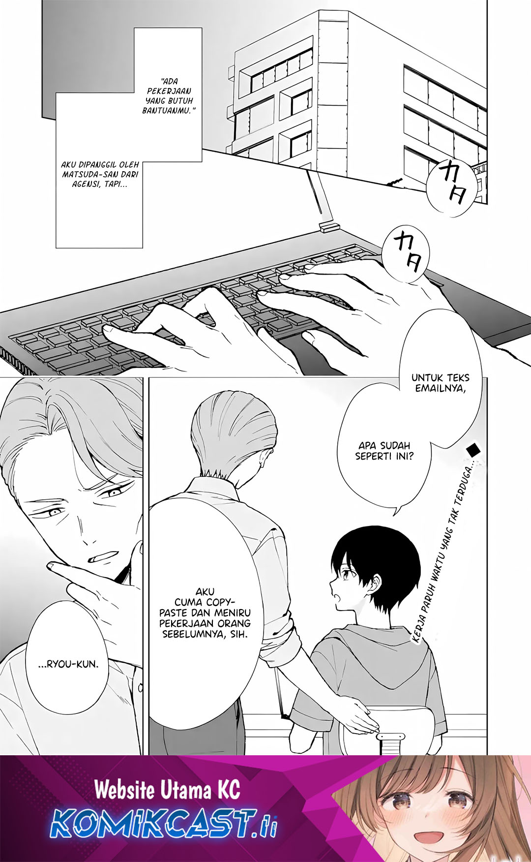 Komik Chikan Saresou ni Natteiru S-kyuu Bishoujo wo Tasuketara Tonari no Seki no Osanajimi datta Chapter 78 gambar nomor 1