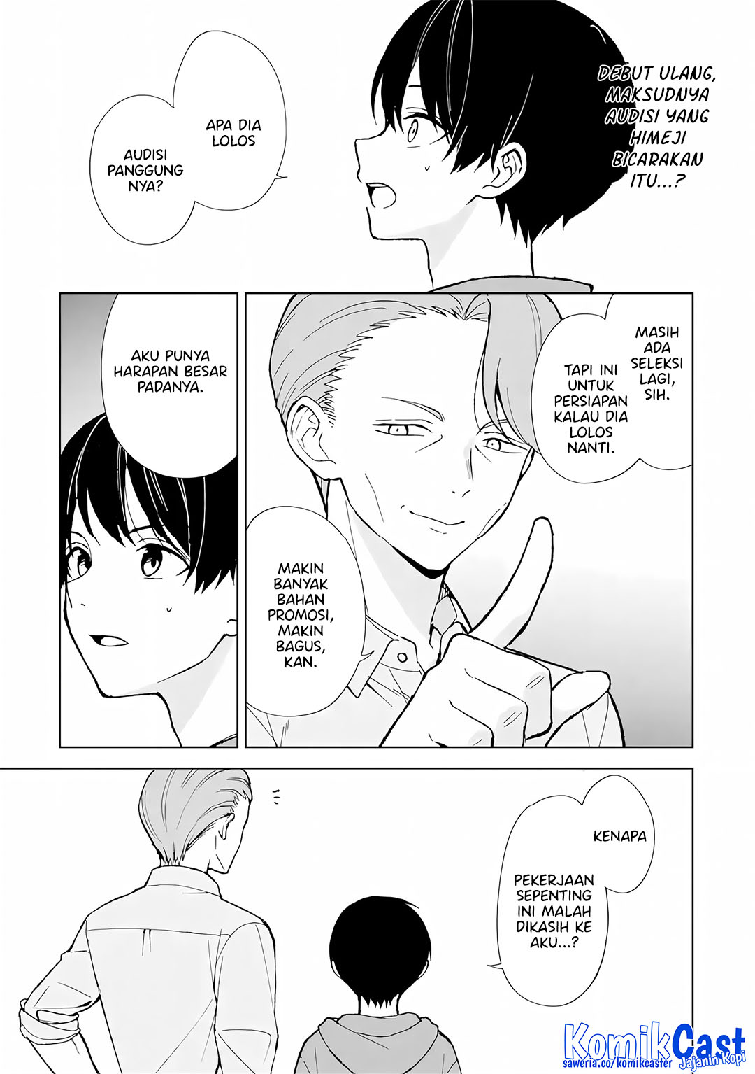 Chikan Saresou ni Natteiru S-kyuu Bishoujo wo Tasuketara Tonari no Seki no Osanajimi datta Chapter 78 Gambar 5