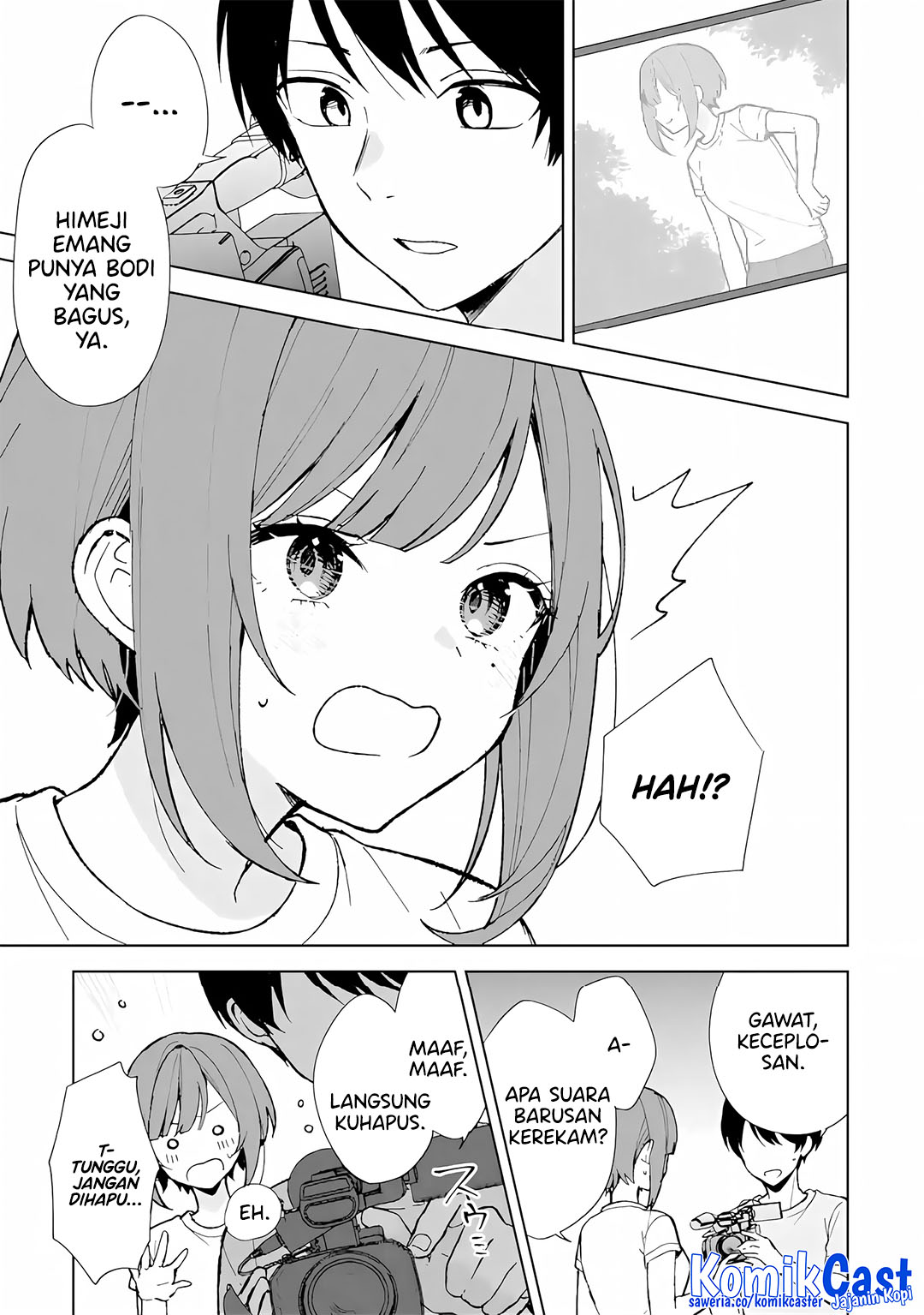 Chikan Saresou ni Natteiru S-kyuu Bishoujo wo Tasuketara Tonari no Seki no Osanajimi datta Chapter 78 Gambar 9