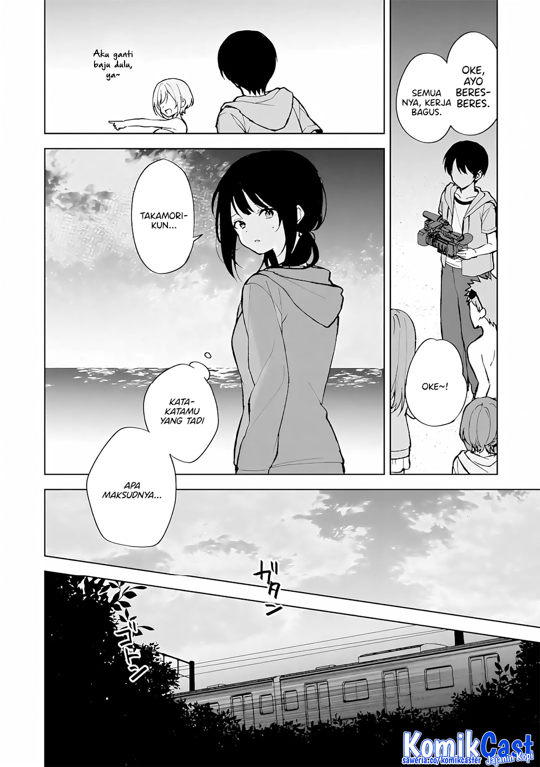 Chikan Saresou ni Natteiru S-kyuu Bishoujo wo Tasuketara Tonari no Seki no Osanajimi datta Chapter 79 Gambar 21
